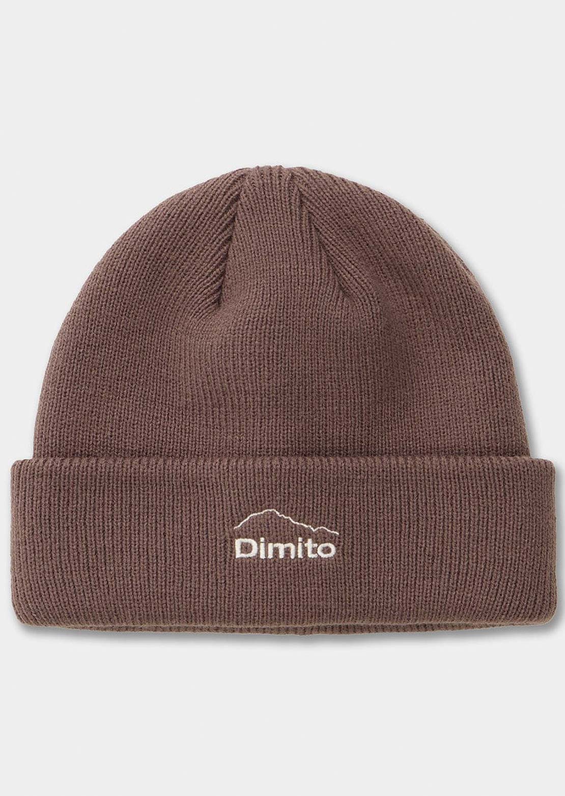 Dimito Unisex Logo Beanie Cocoa