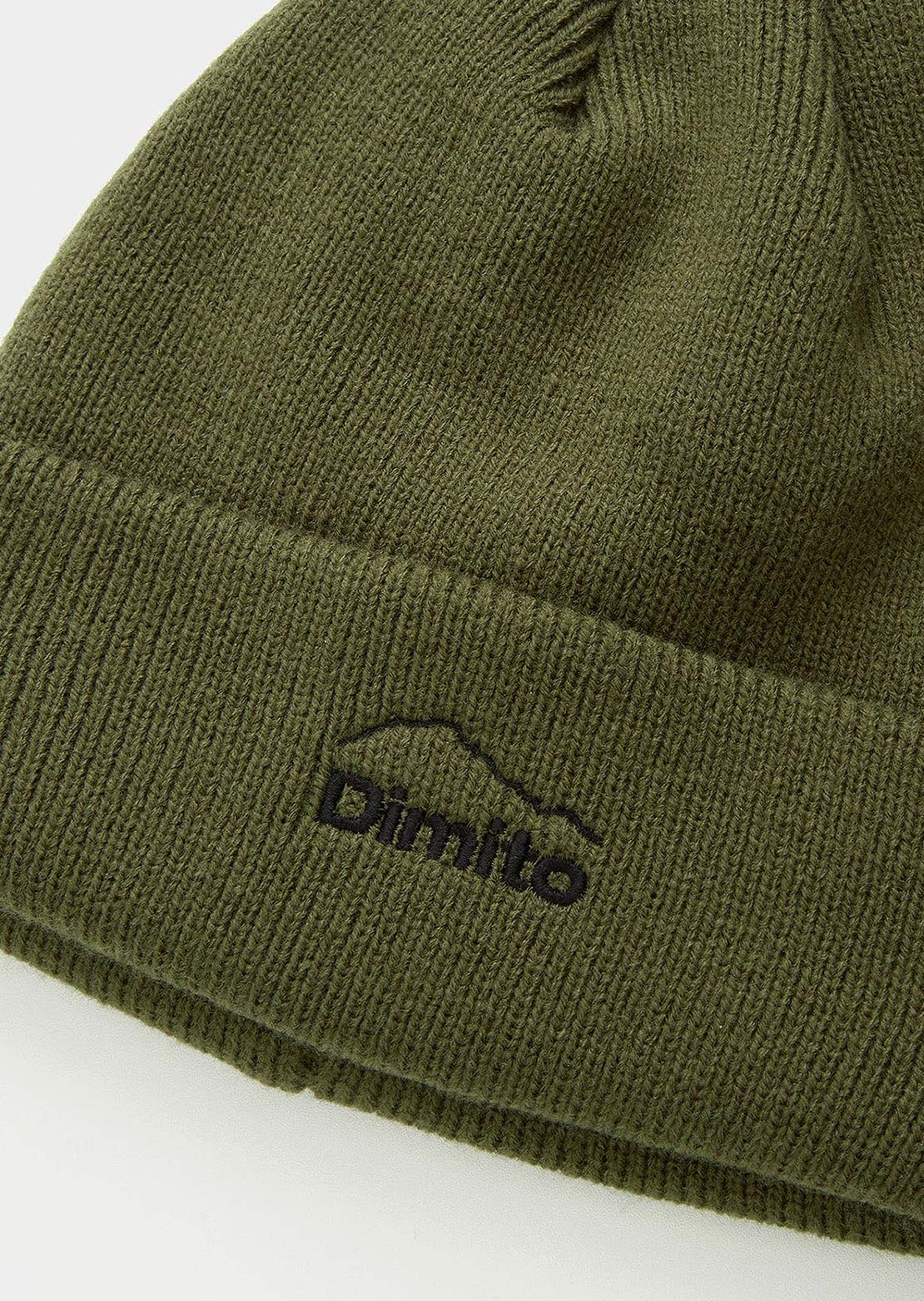 Dimito Unisex Logo Beanie Khaki