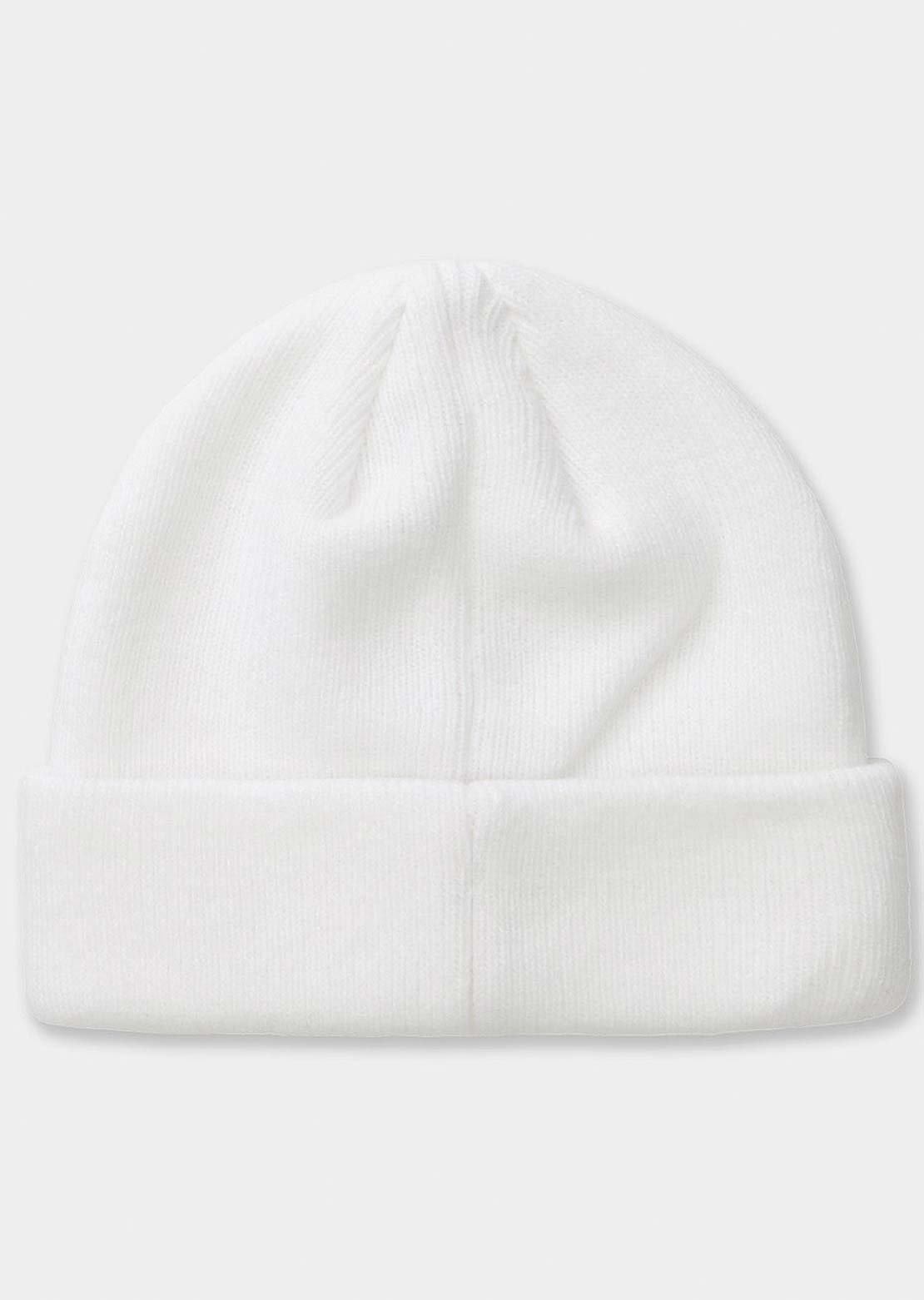 Dimito Unisex Logo Beanie White