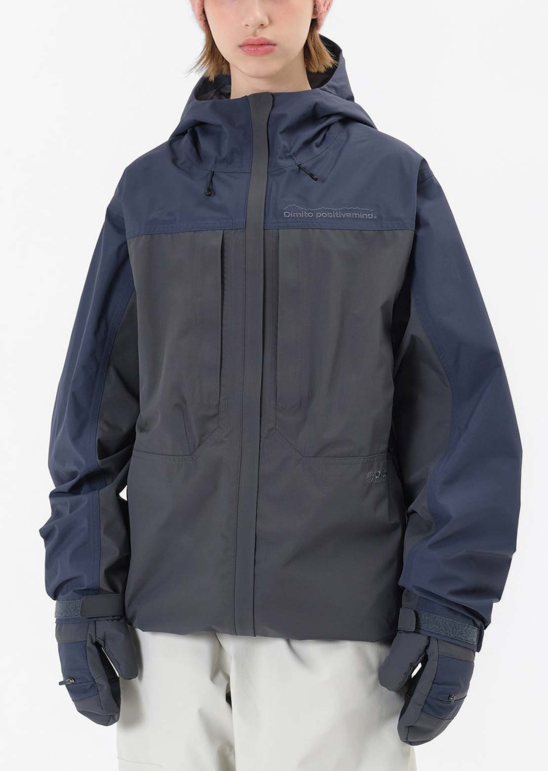 Dimito Unisex MT 3L Jacket Blue Night