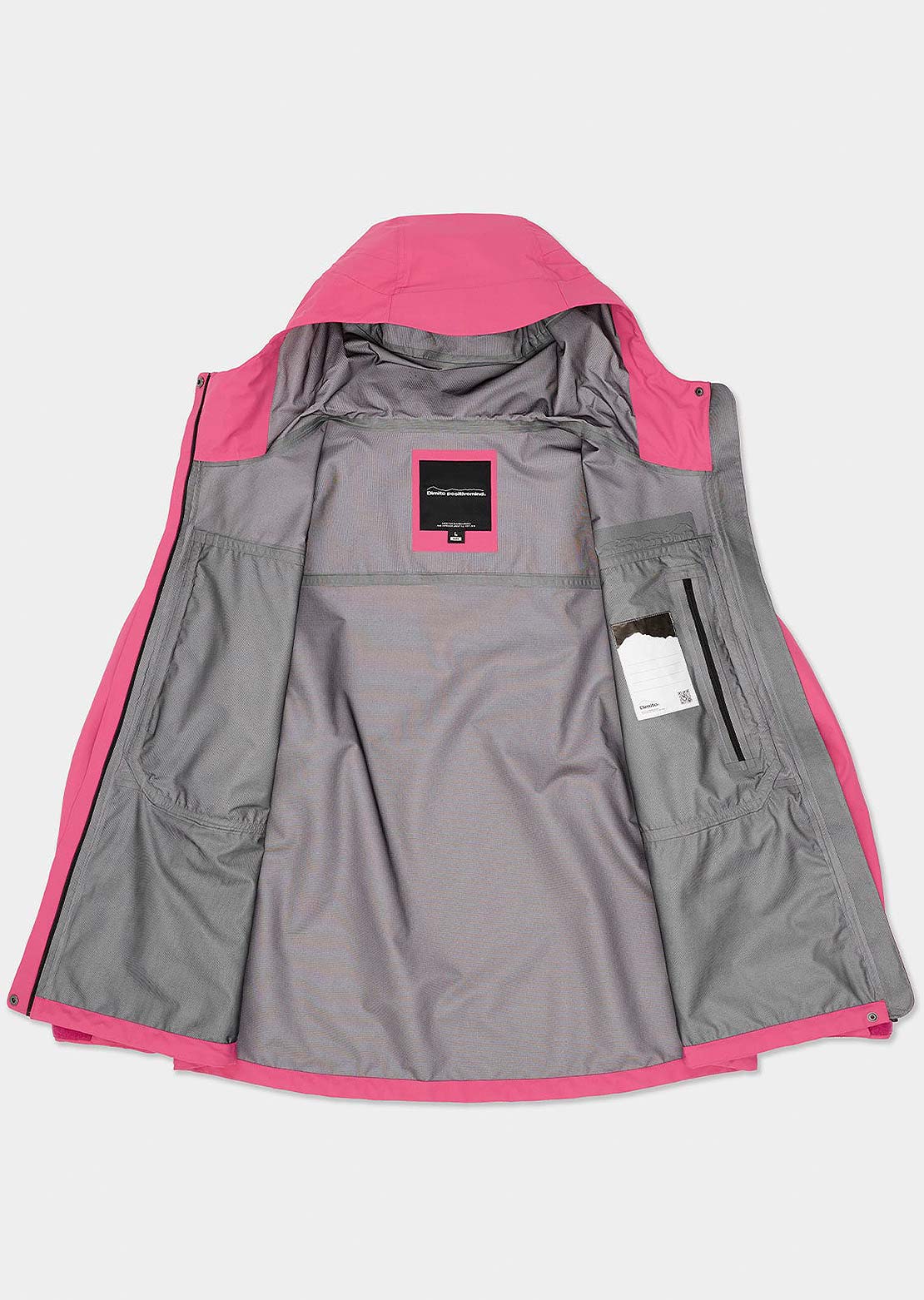 Dimito Unisex MT 3L Jacket Fuchsia