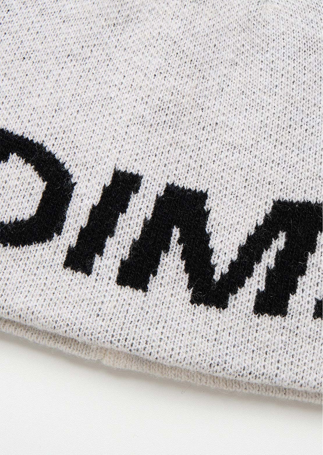 Dimito Unisex New Logo Beanie White