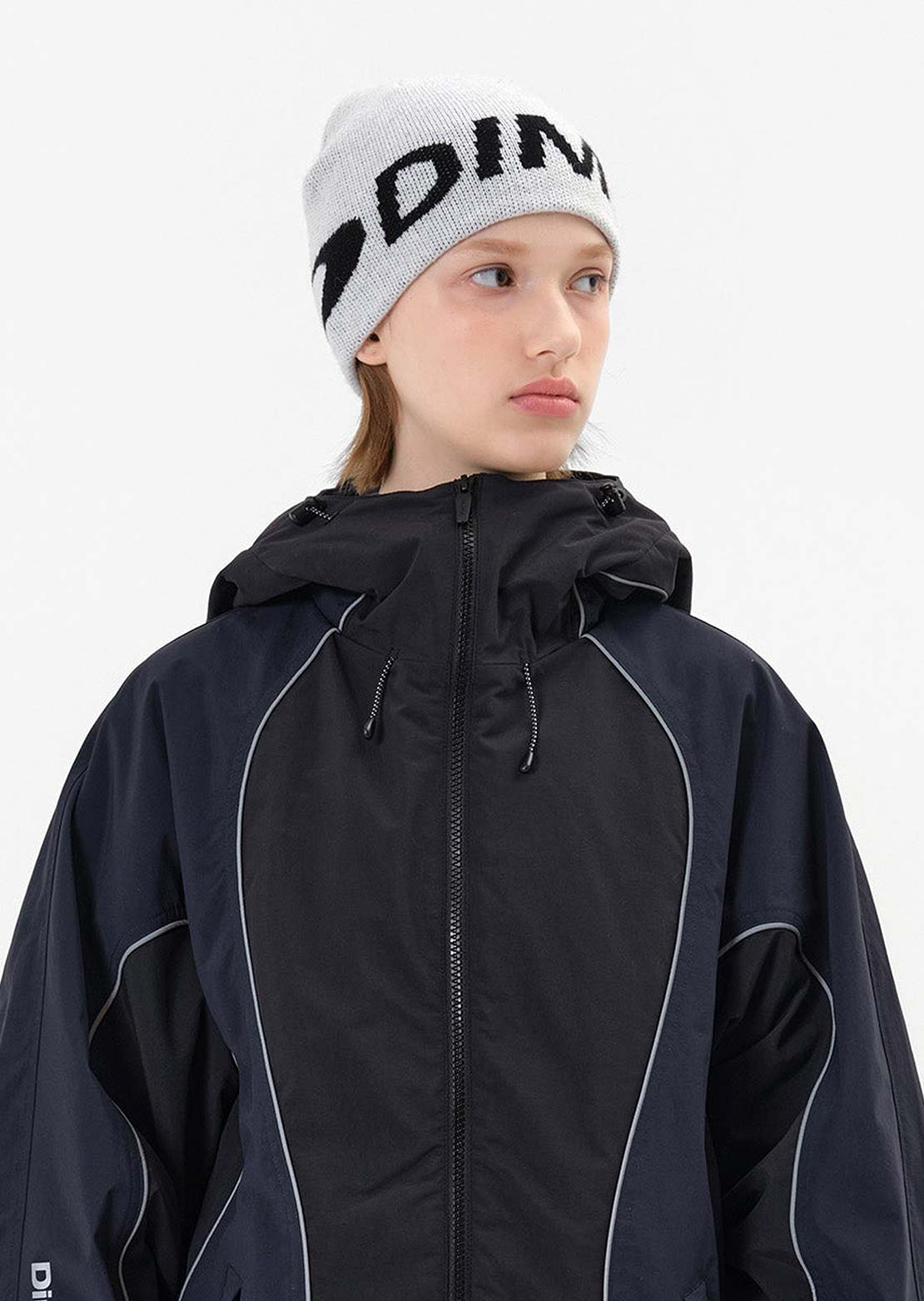 Dimito Unisex New Logo Beanie White