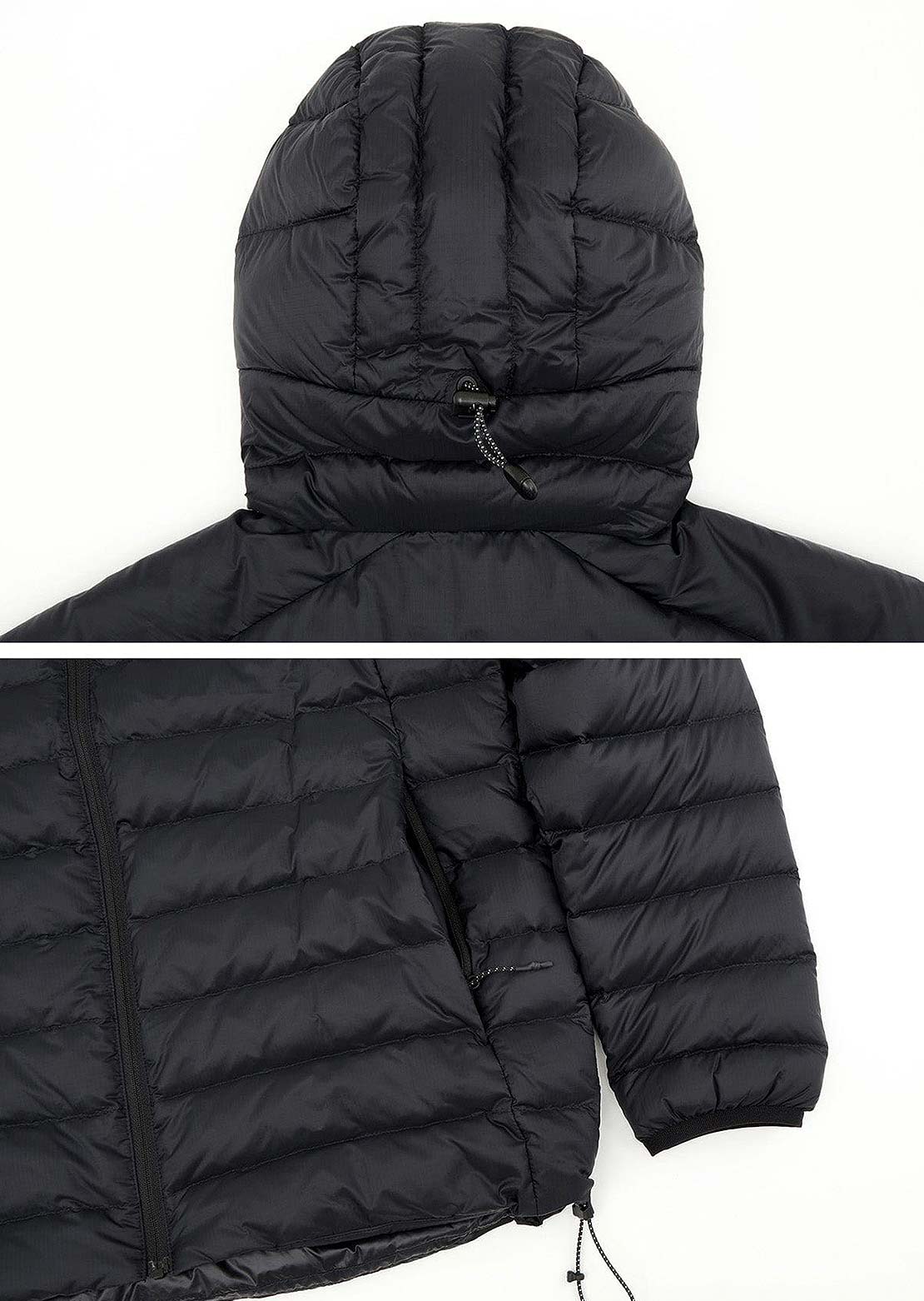 Dimito Unisex Optimum Light Down Jacket Black