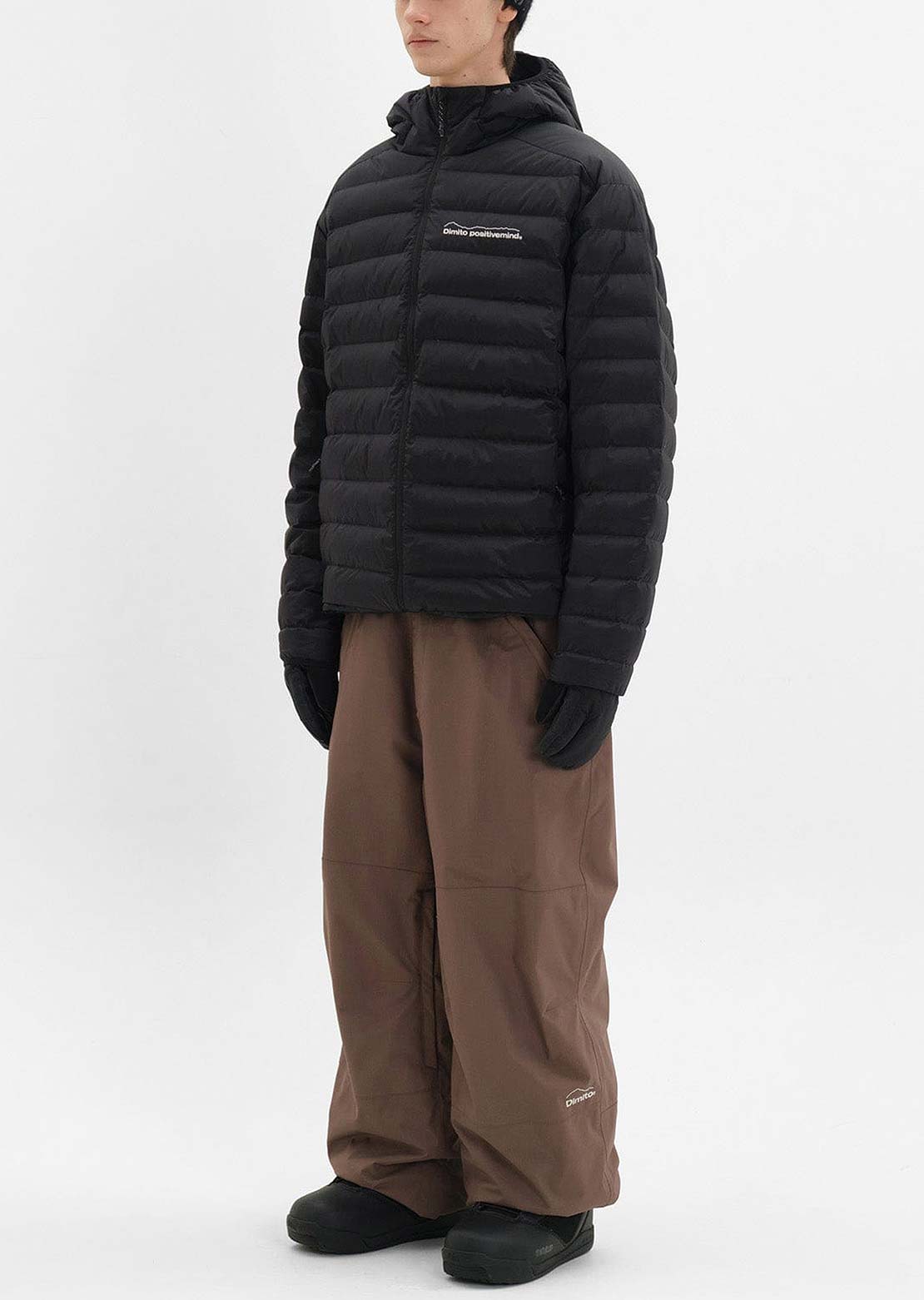 Dimito Unisex Optimum Light Down Jacket Black