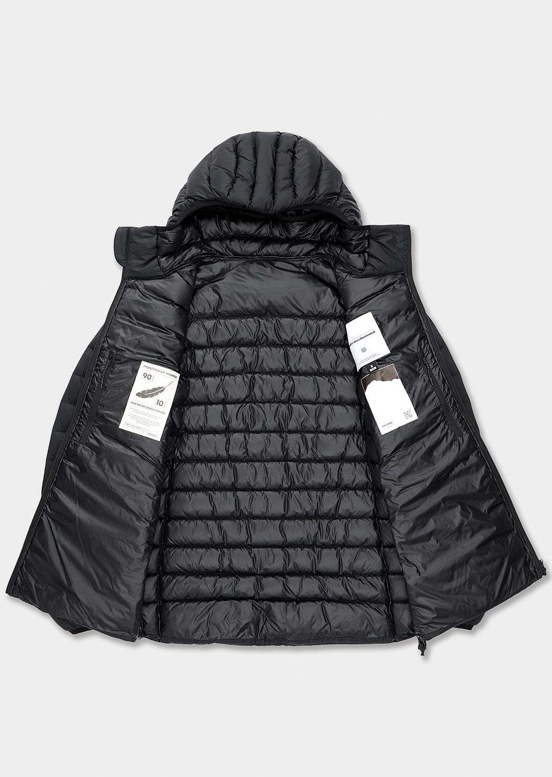 Dimito Unisex Optimum Light Down Jacket Black