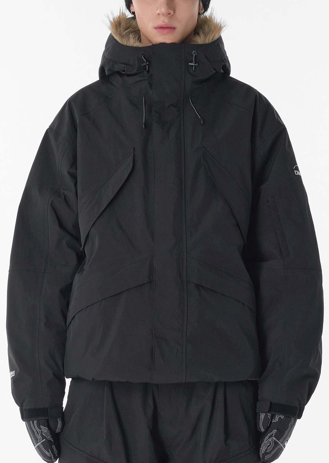 Dimito Unisex Shadow Jacket Black