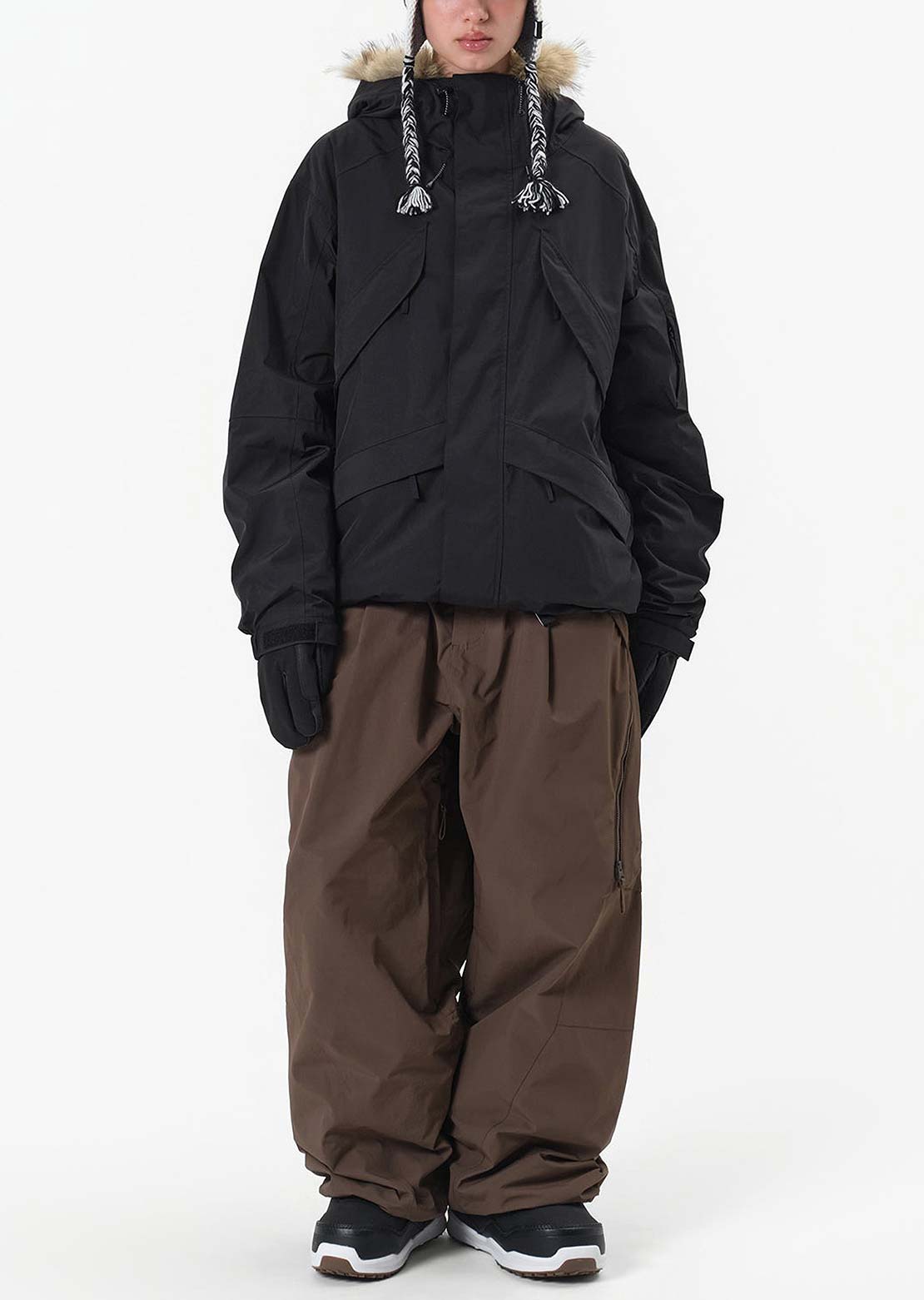 Dimito Unisex Shadow Jacket Black