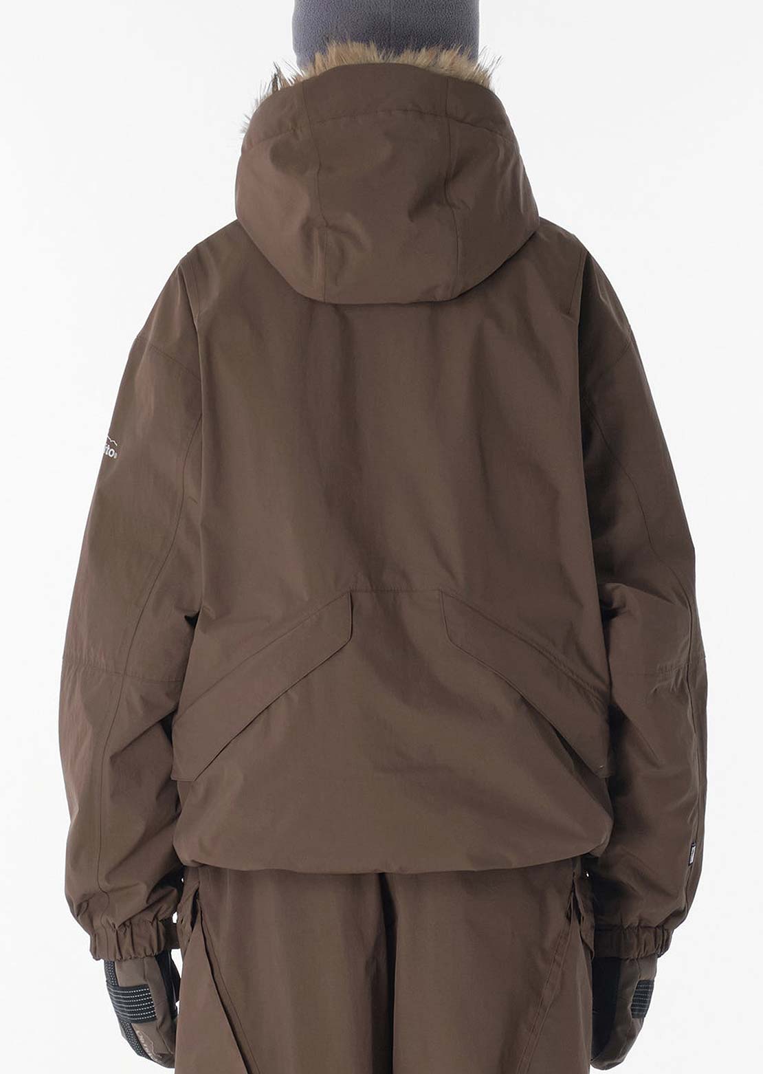 Dimito Unisex Shadow Jacket Brown