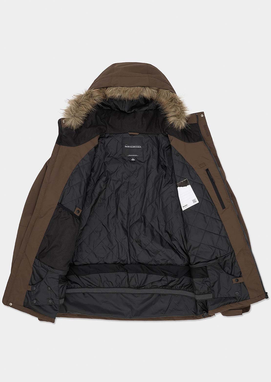 Dimito Unisex Shadow Jacket Brown