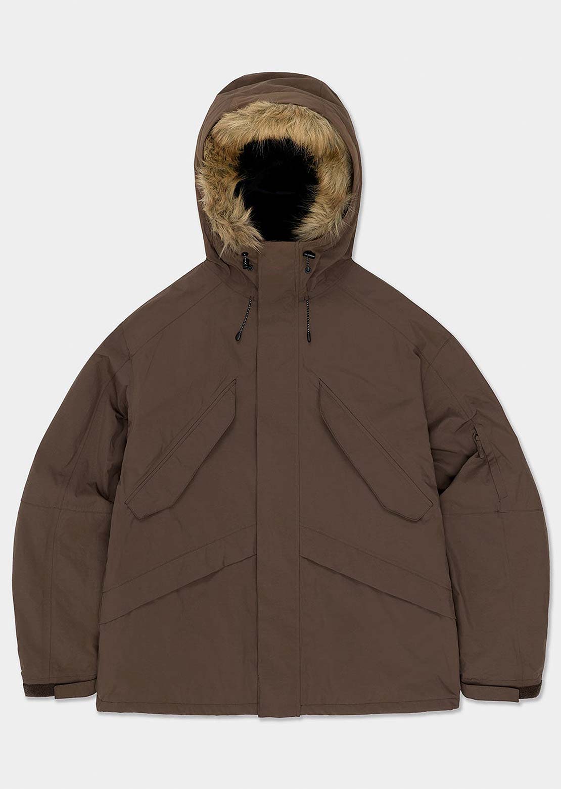 Dimito Unisex Shadow Jacket Brown