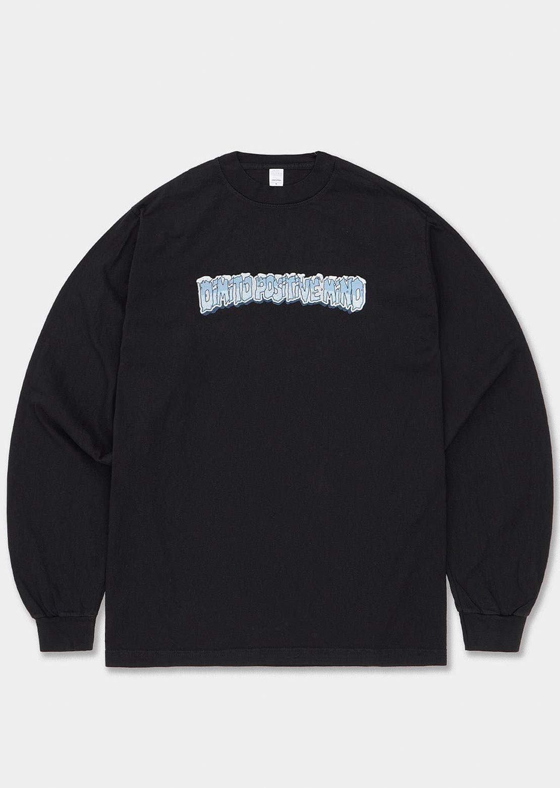 Dimito Unisex Snow GD 6.5oz Long Sleeve Black