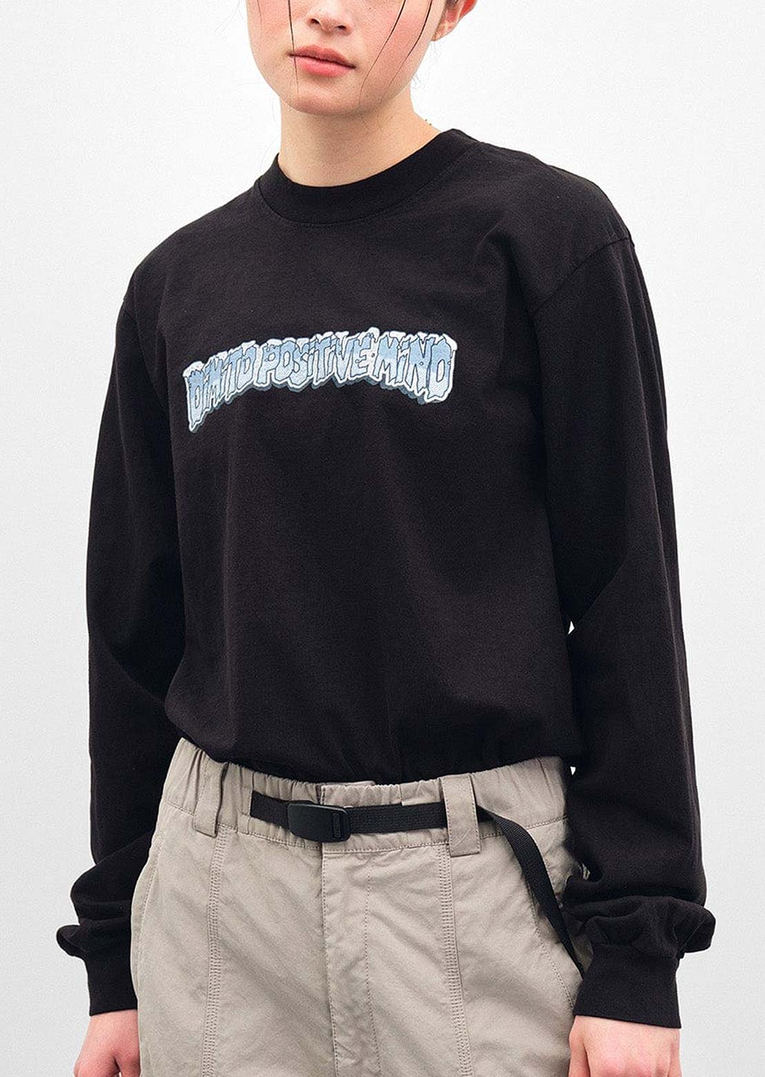 Dimito Unisex Snow GD 6.5oz Long Sleeve Black