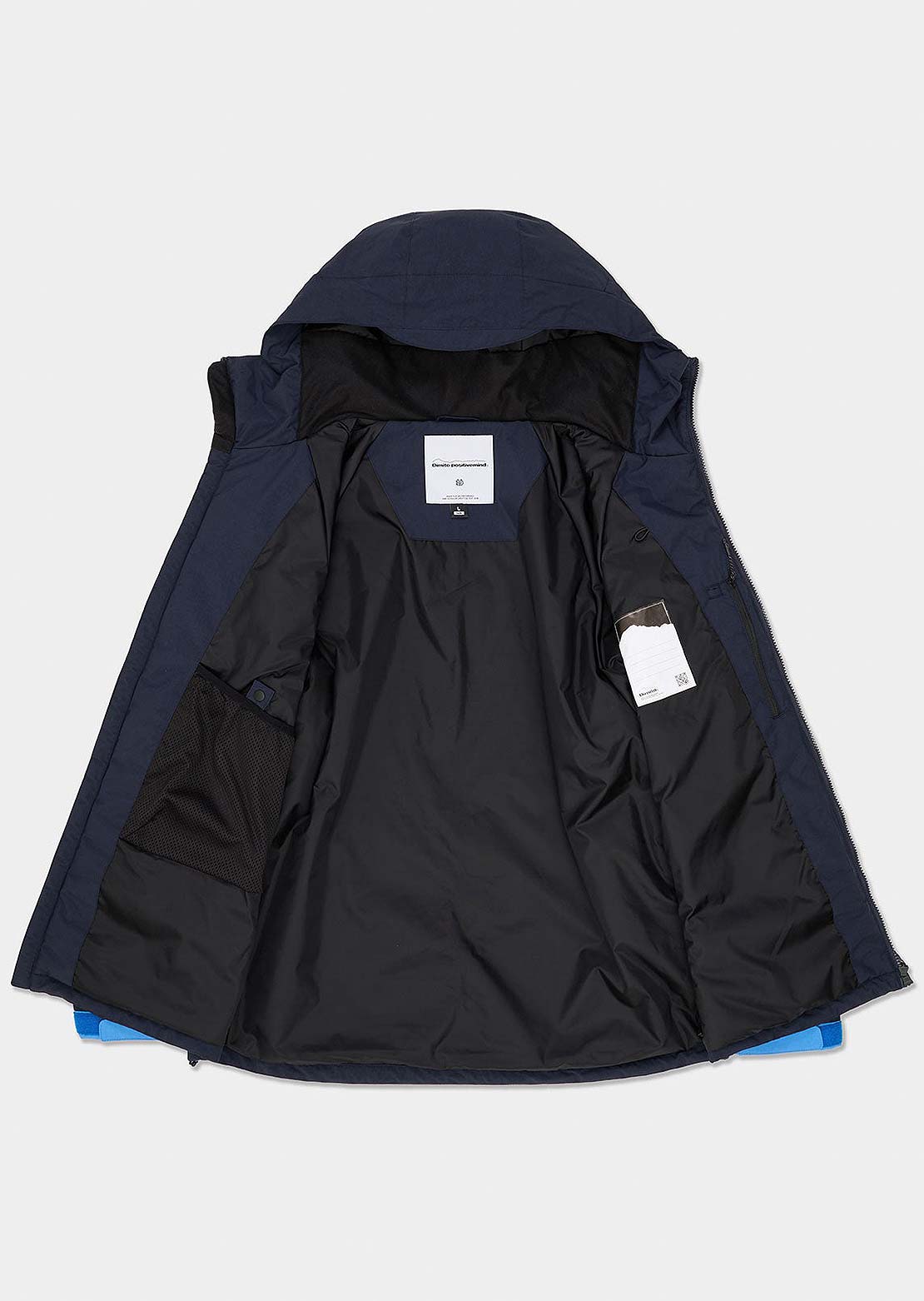 Dimito Unisex Wave Padded Jacket Dark Navy