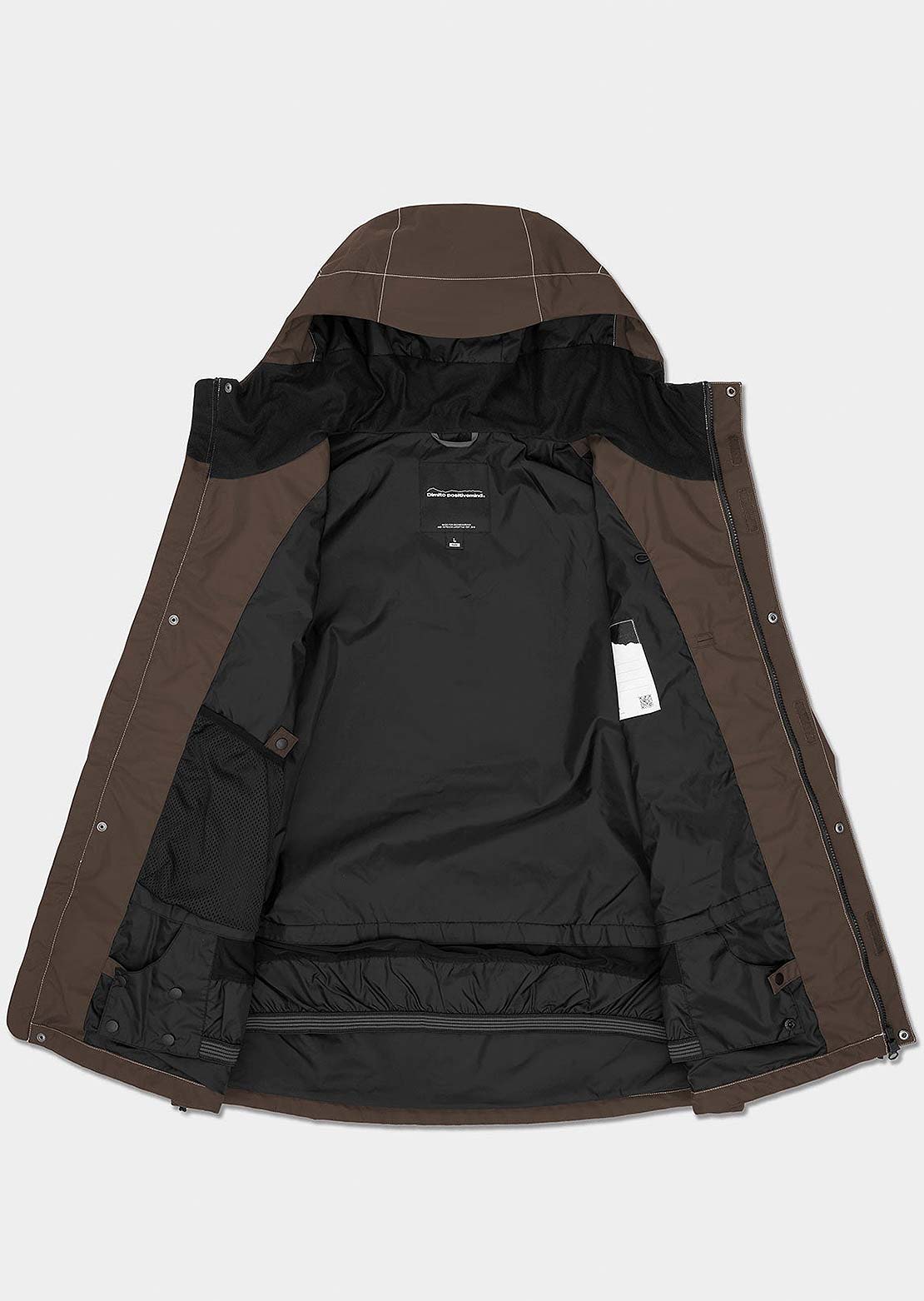 Dimito Unisex Works Line Jacket Dark Brown