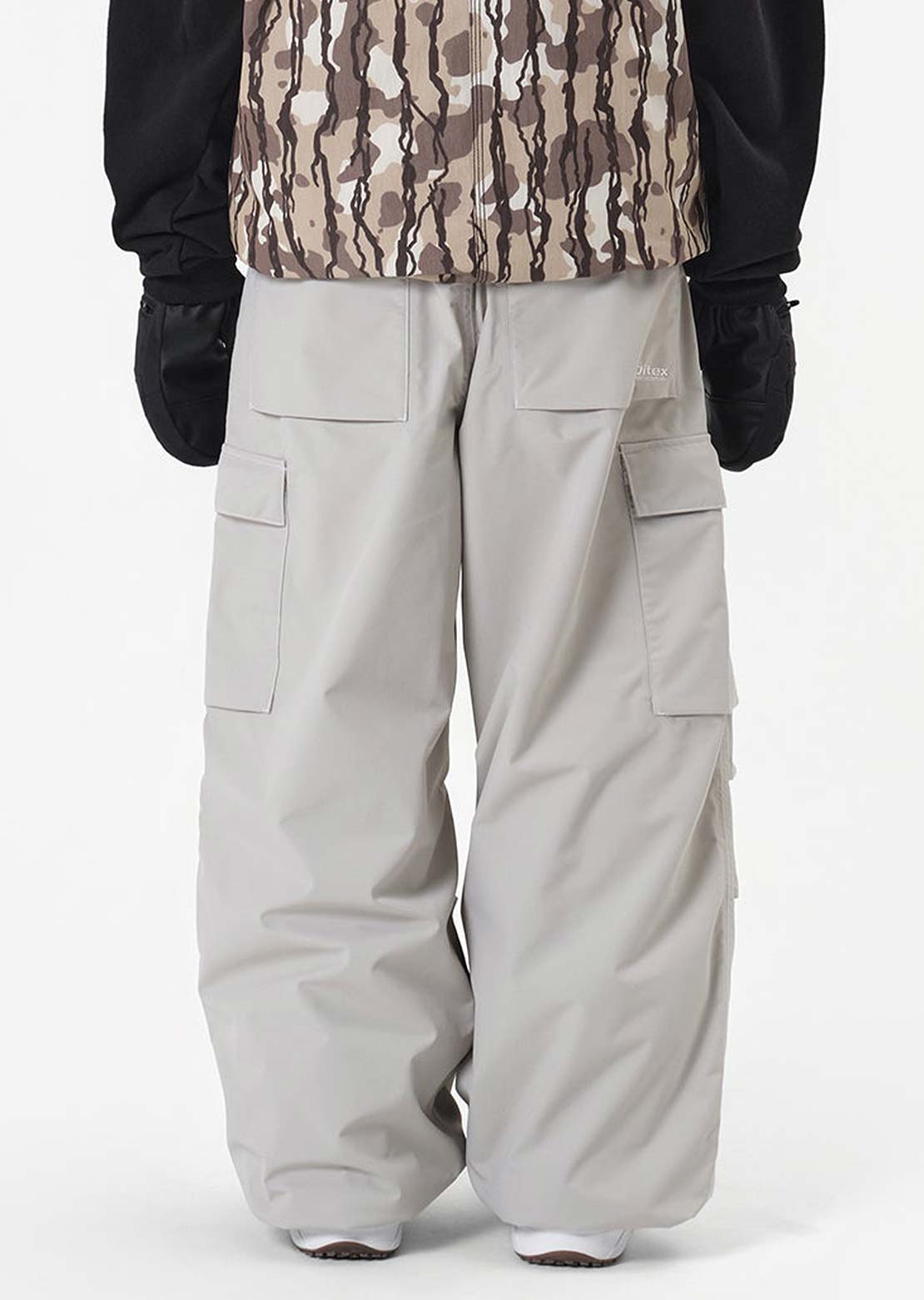 Dimito Unisex Works Line Pants Oatmeal