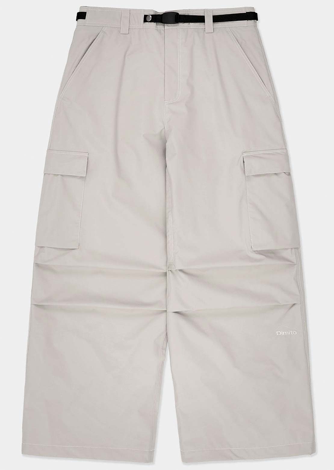 Dimito Unisex Works Line Pants Oatmeal