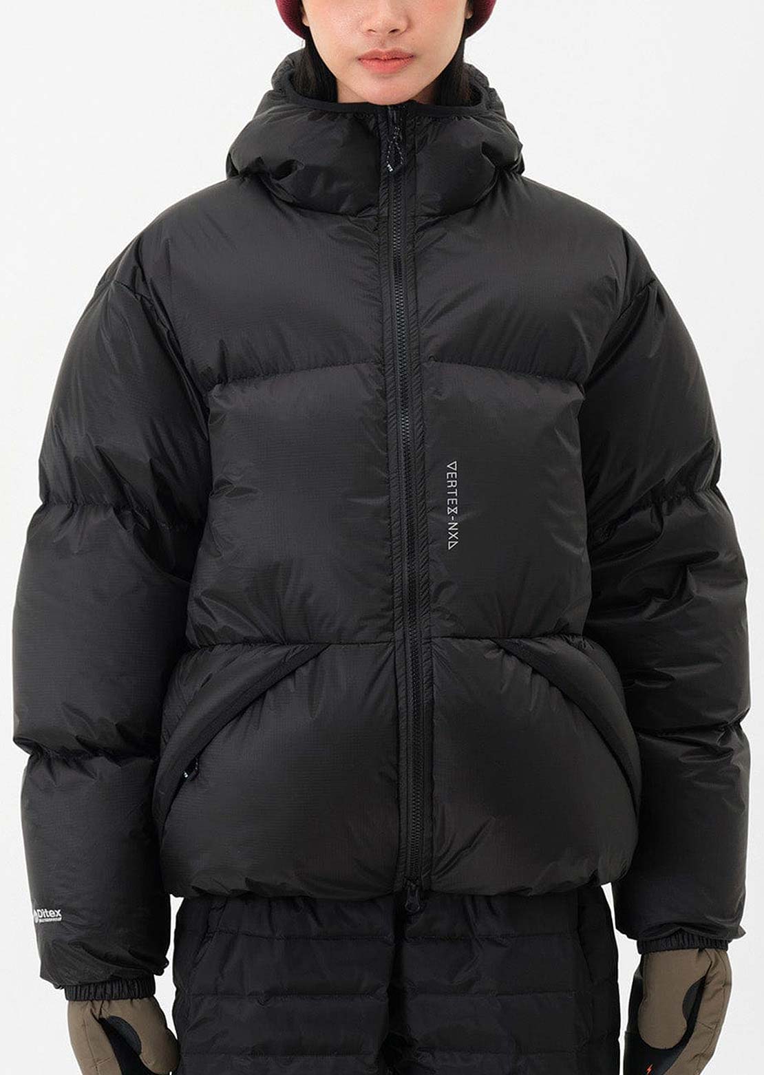 Dimito x Vertex 24 Easy Hd Down Jacket Black