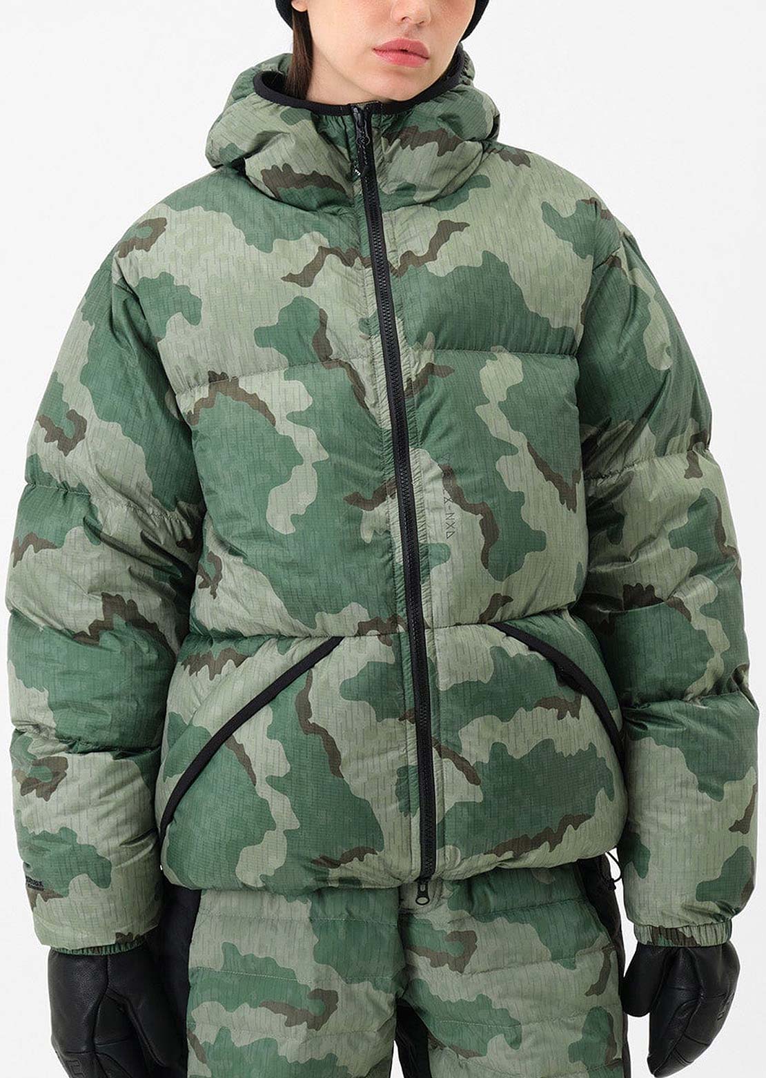 Dimito x Vertex 24 Easy Hd Down Jacket Sand Camo