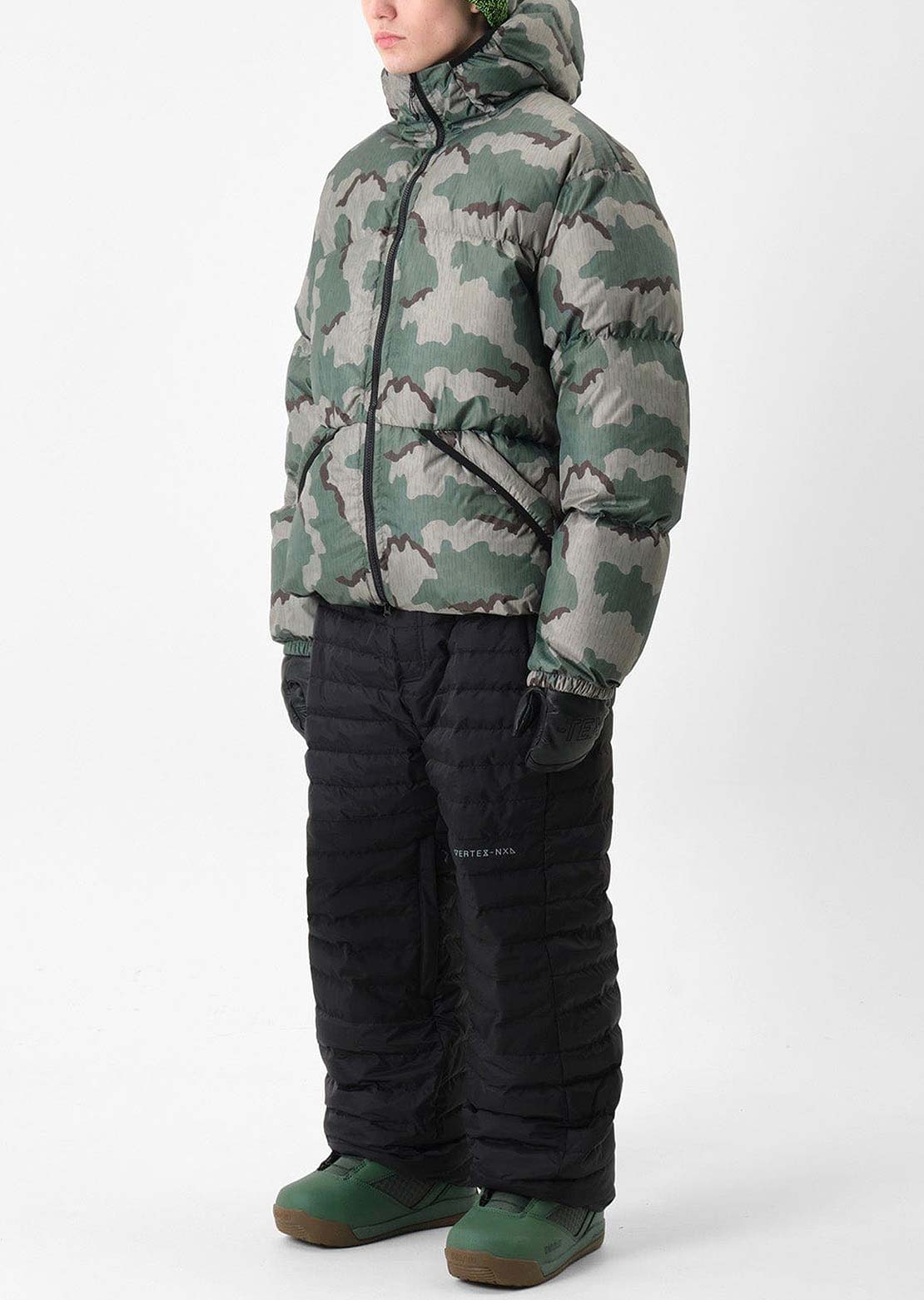 Dimito x Vertex 24 Easy Hd Down Jacket Sand Camo