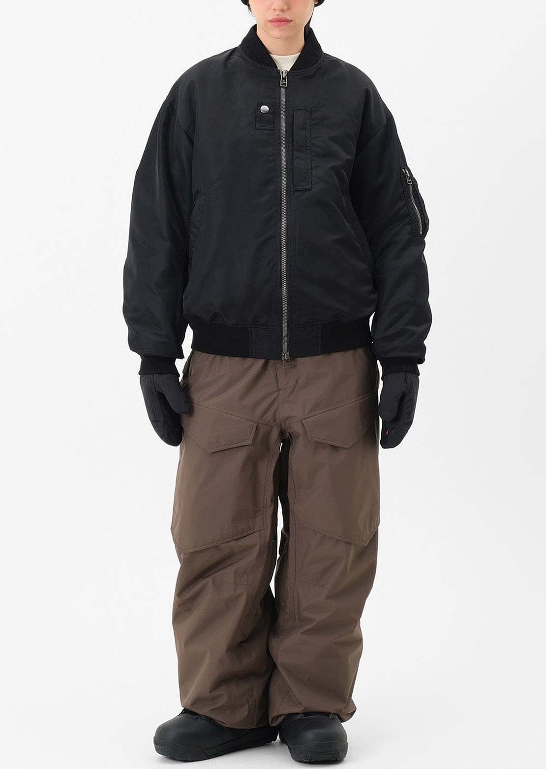 Dimito x Vertex GTS Banded Pant Dark Brown