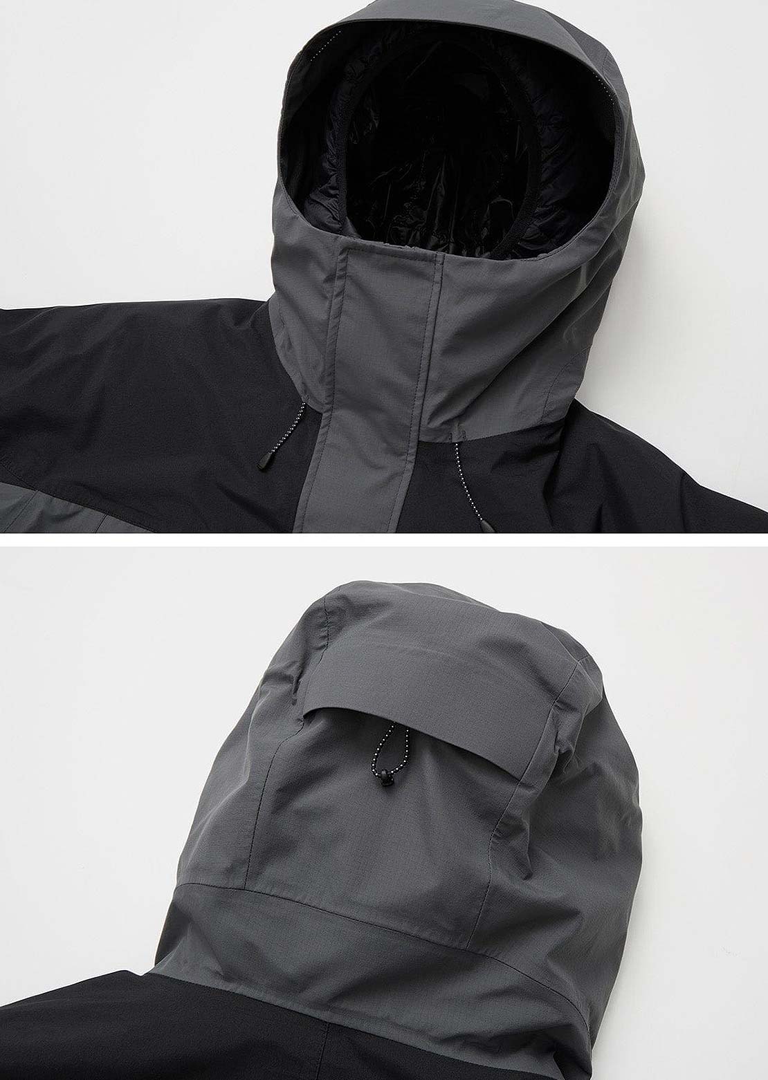 Dimito x Vertex GTX Mountain 3 Way Parka Jacket Dark Shadow