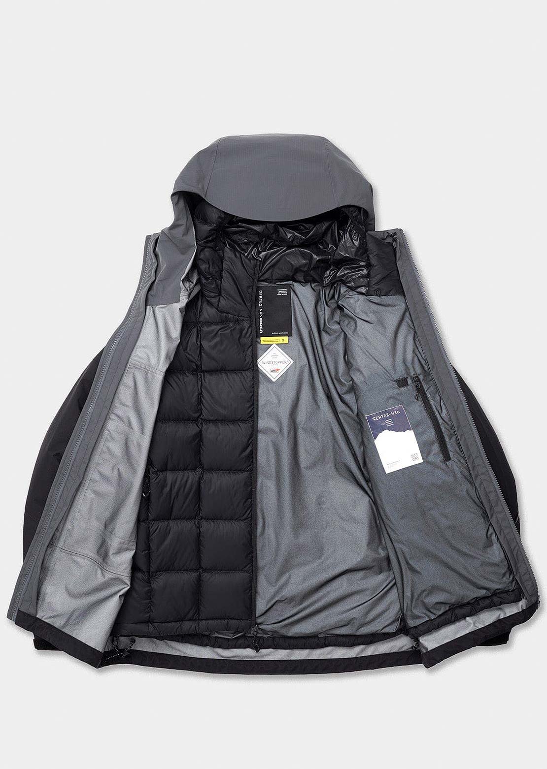 Dimito x Vertex GTX Mountain 3 Way Parka Jacket Dark Shadow