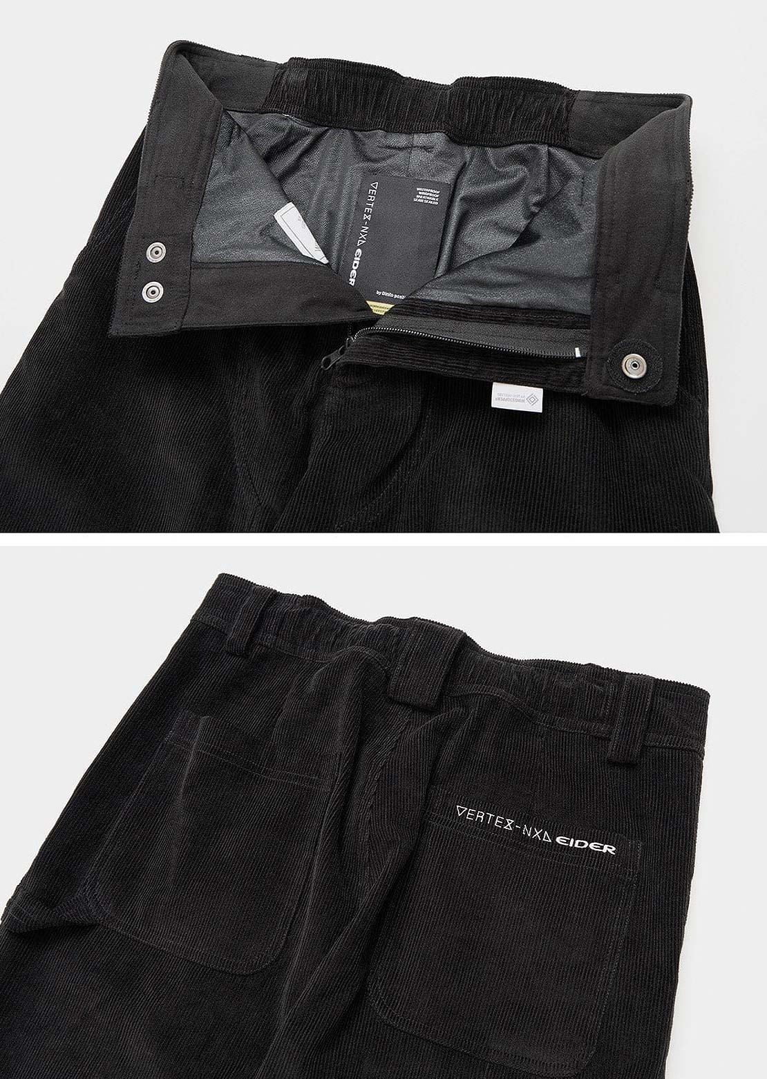 Dimito x Vertex GTX Work Corduroy Pants Black