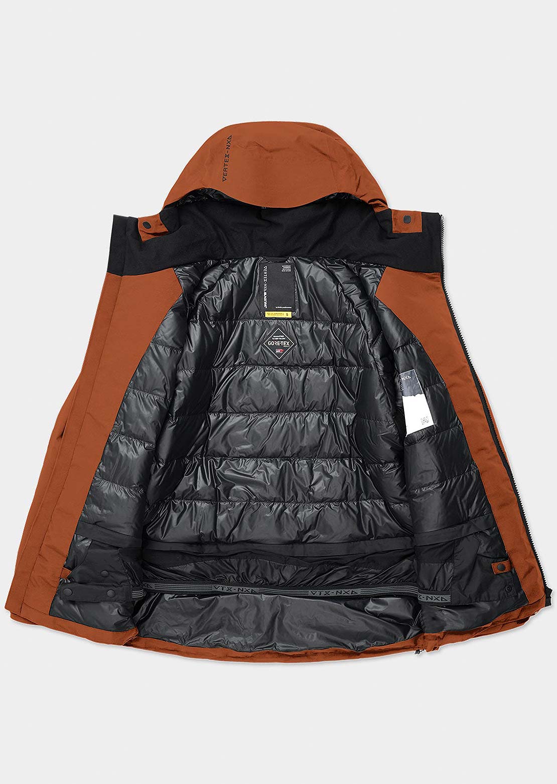 Dimito x Vertex Unisex 25 Gore-Tex 2L Down Jacket Brick