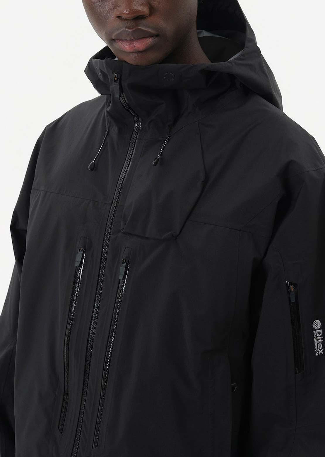 Dimito x Vertex Unisex 25 VTX OG 3L Jacket Black