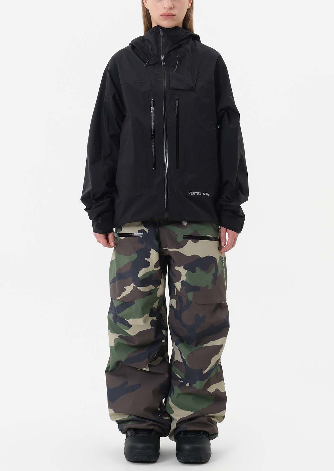 Dimito x Vertex Unisex 25 VTX OG 3L Jacket Black