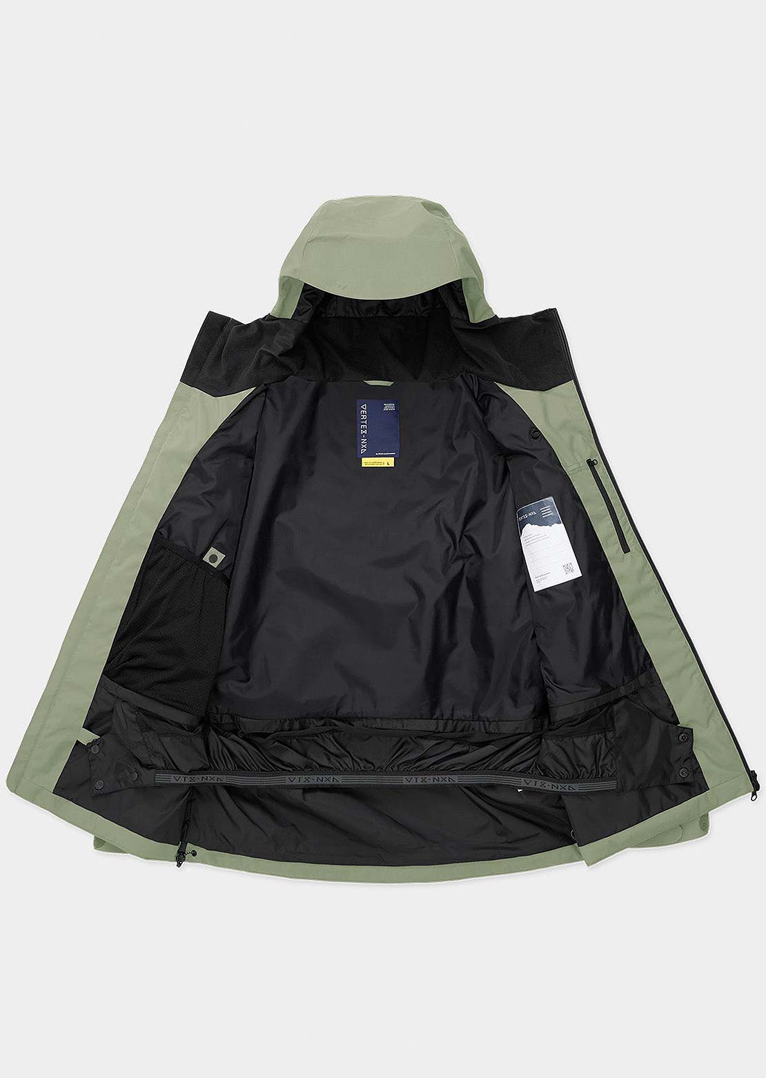 Dimito x Vertex Unisex 25 VTX Storage 2L Jacket Oil Green