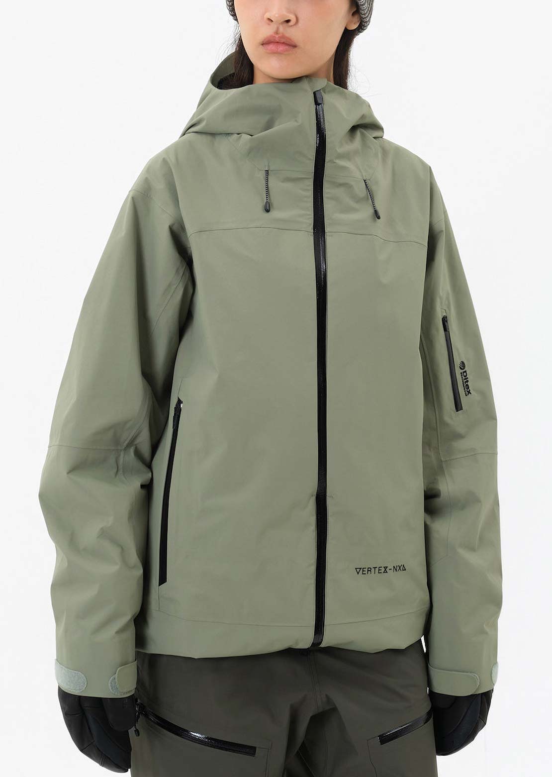 Dimito x Vertex Unisex 25 VTX Storage 2L Jacket Oil Green