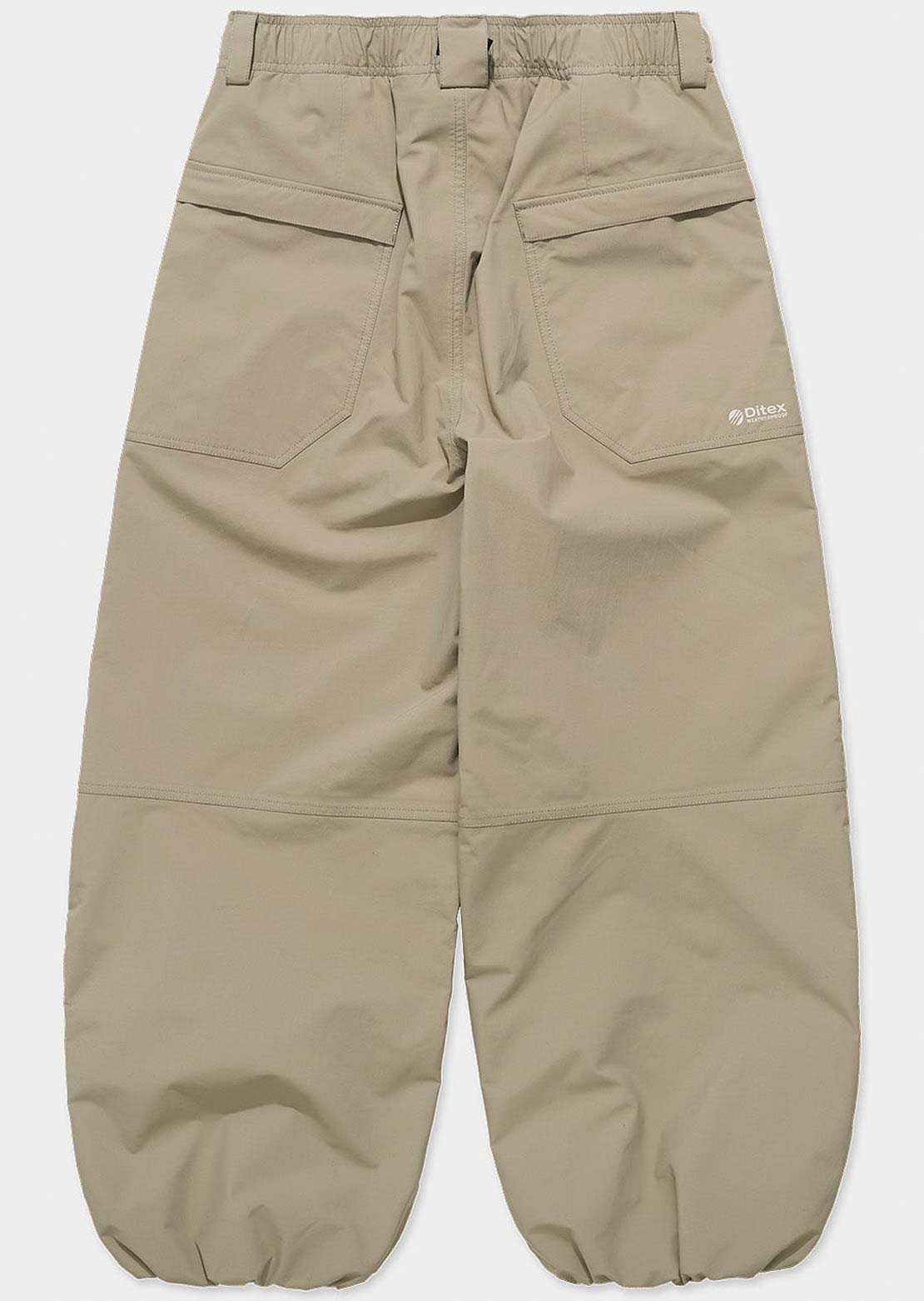 Dimito x Vertex Unisex VTX Banded Double Knee Pants Deep Beige