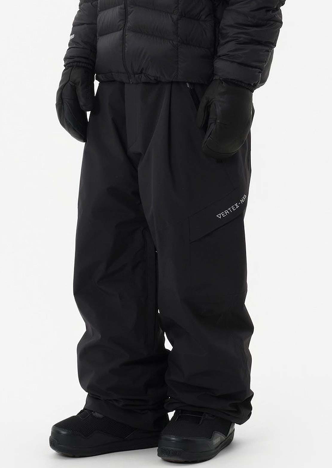 Dimito x Vertex Unisex VTX Basis Cargo 2L Pants Black