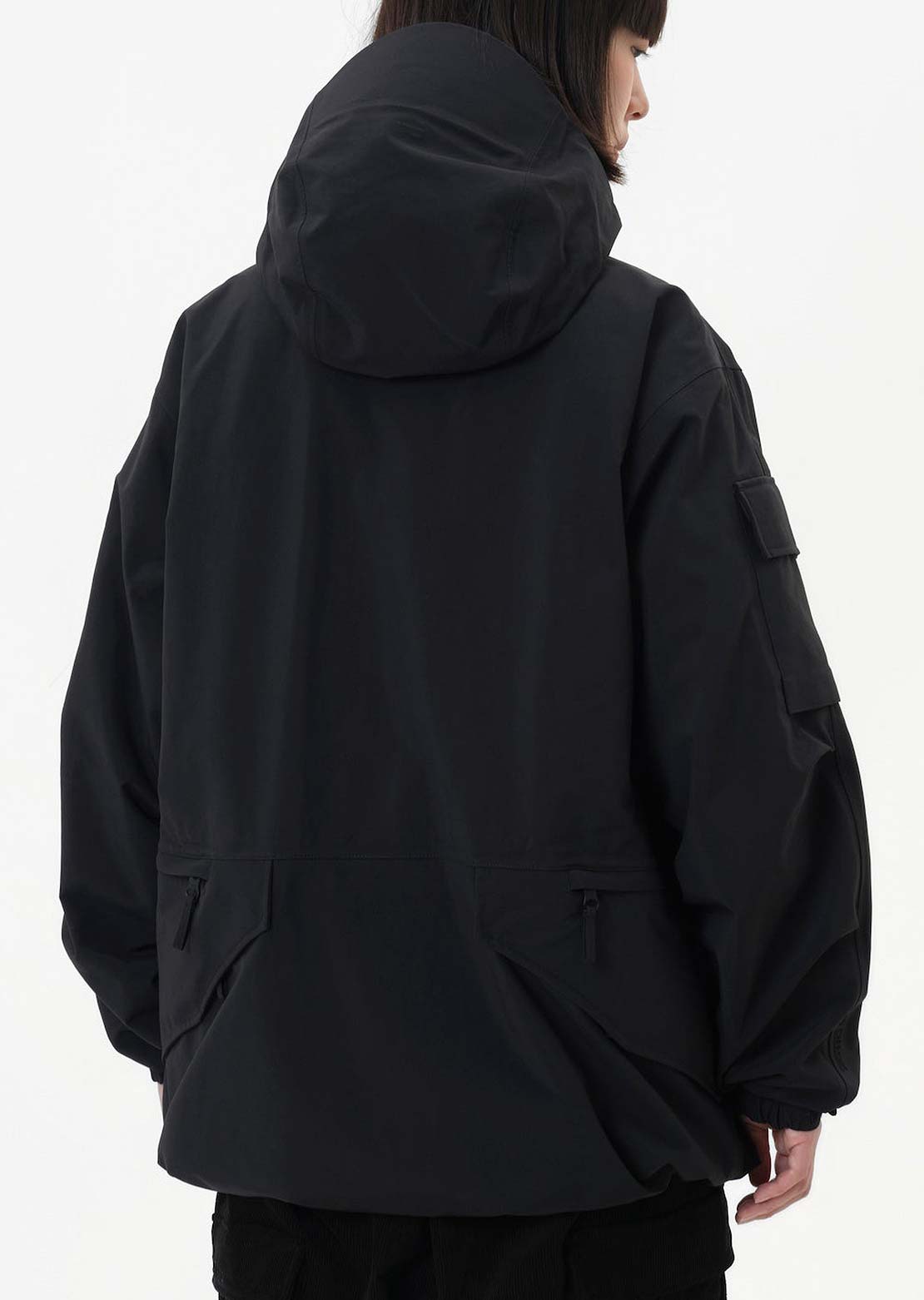 Dimito x Vertex Unisex VTX ECWCS 3-Way Parka Black