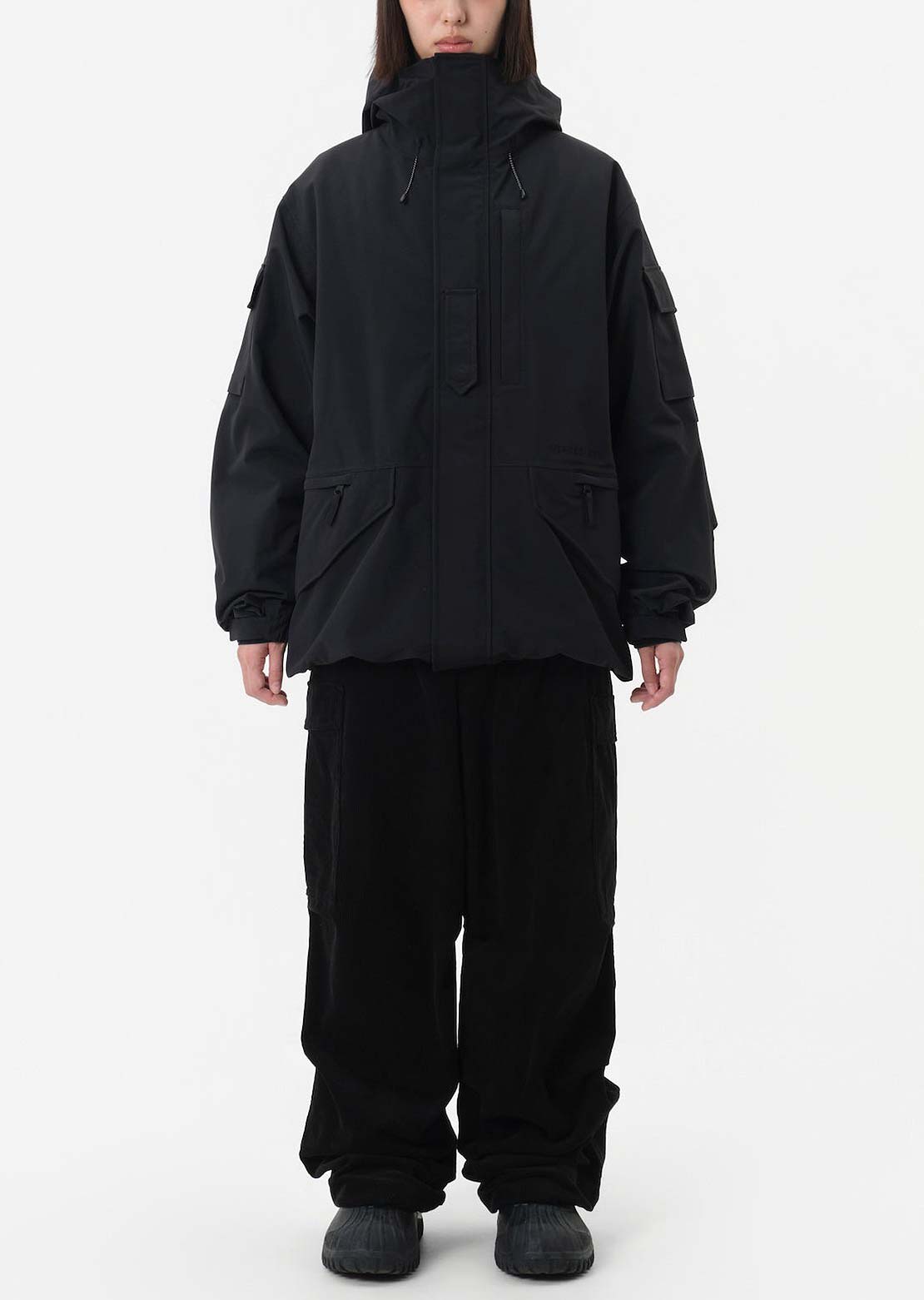 Dimito x Vertex Unisex VTX ECWCS 3-Way Parka Black