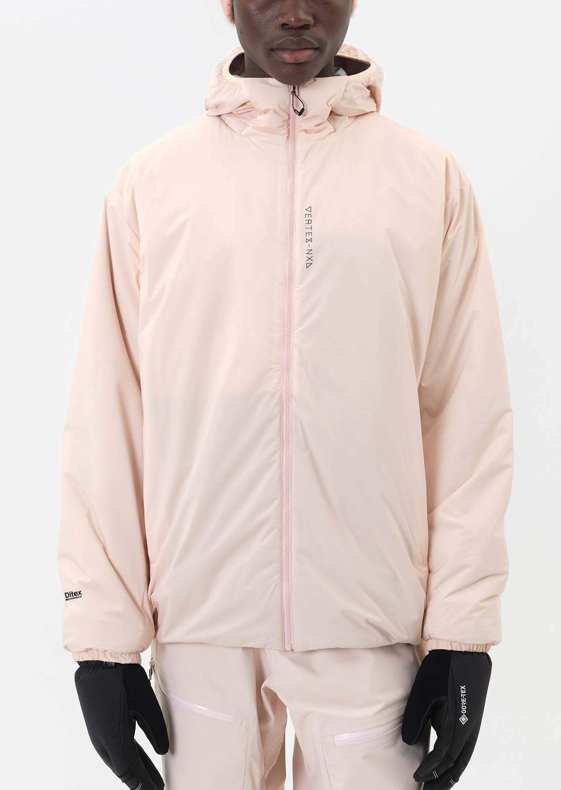 Dimito x Vertex Unisex VTX Prime Jacket Peach Blush