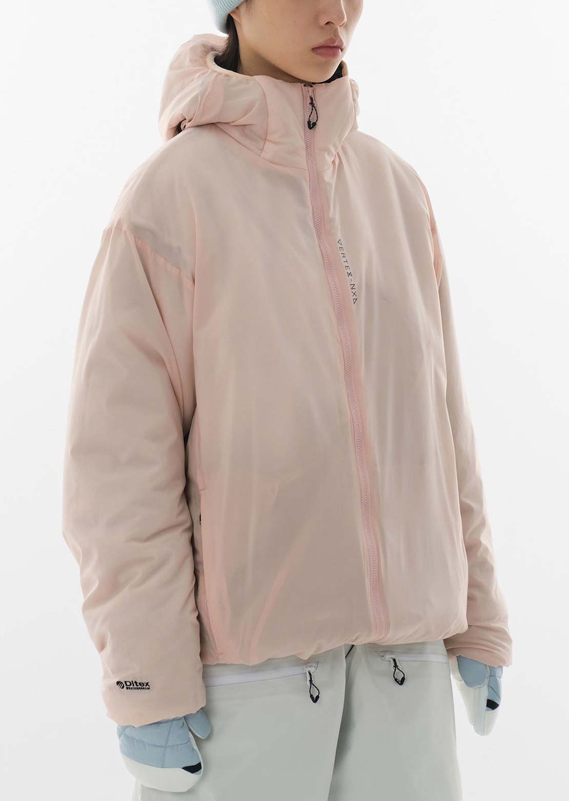 Dimito x Vertex Unisex VTX Prime Jacket Peach Blush