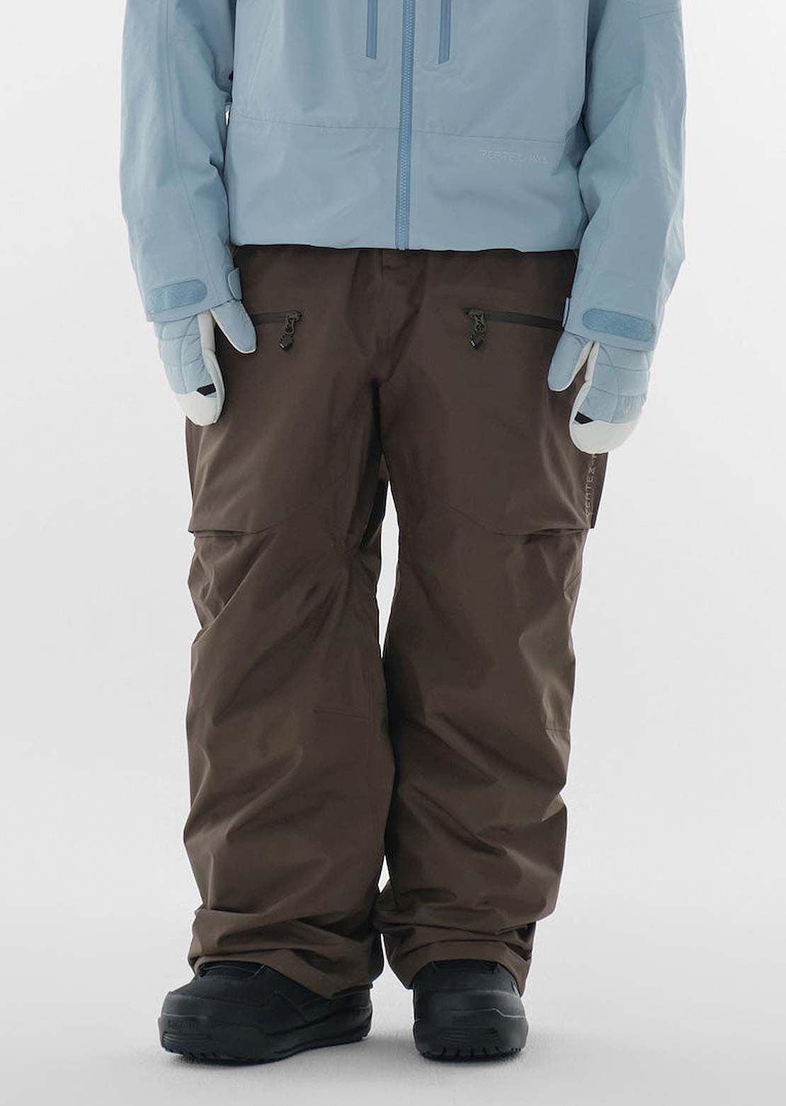 Dimito x Vertex Unisex VTX Tactic 2L Pants Dark Brown