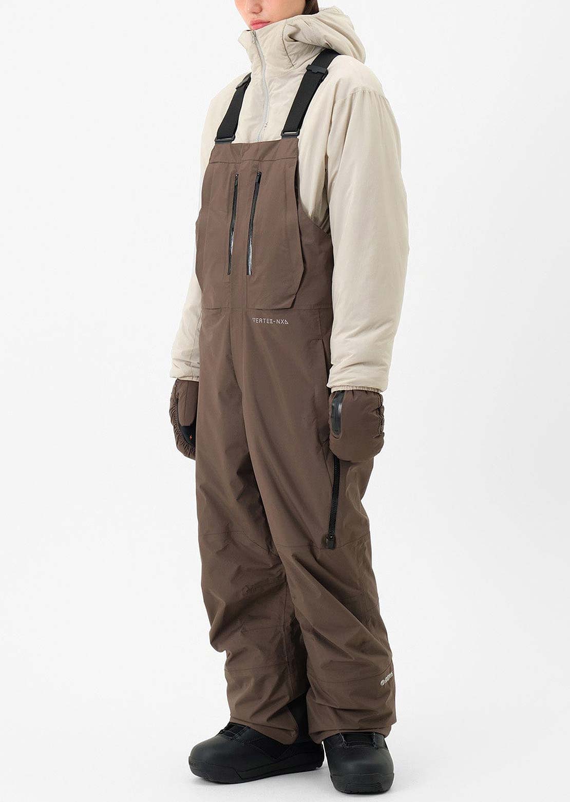 Dimito x Vertex VTX 2L Bib Pant Dark Brown