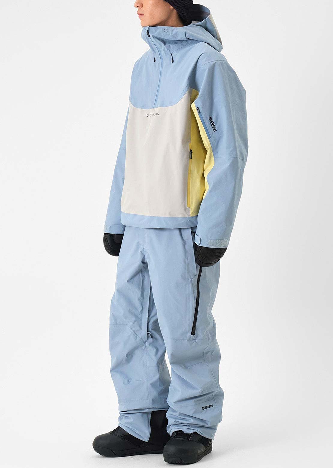 Dimito x Vertex VTX 3L Pullover Jacket Slate Blue