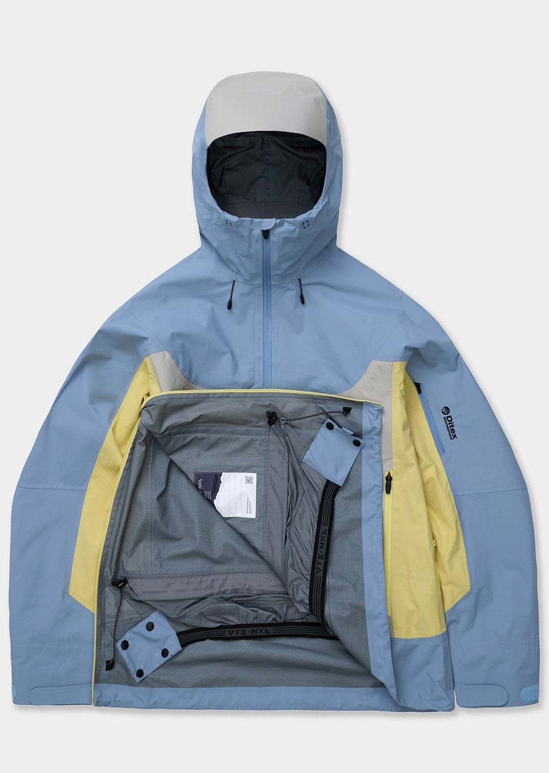 Dimito x Vertex VTX 3L Pullover Jacket Slate Blue