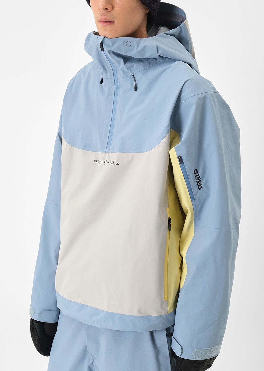 Dimito x Vertex VTX 3L Pullover Jacket Slate Blue