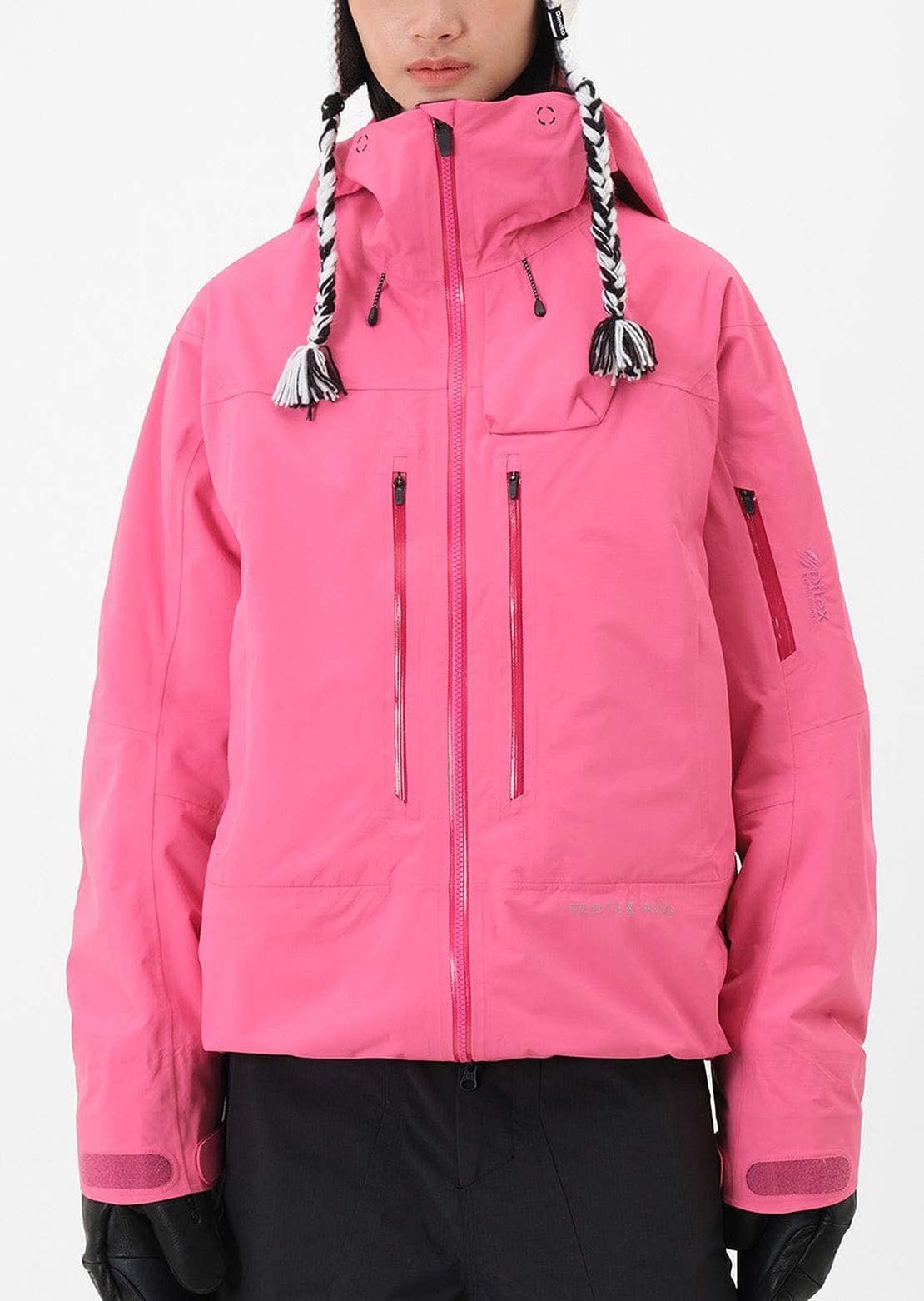 Dimito x Vertex VTX OG 3L Jacket Fuchsia Red