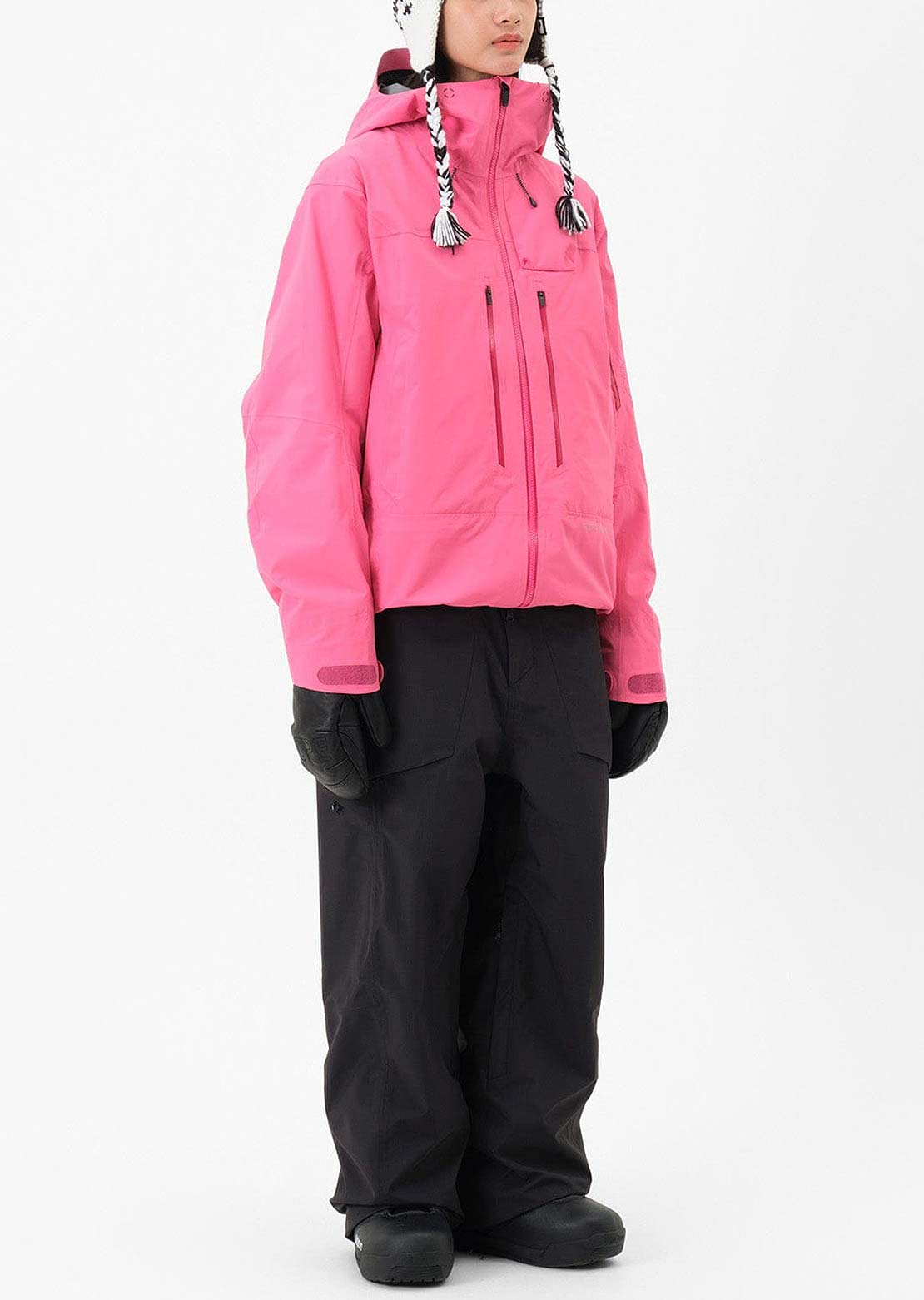 Dimito x Vertex VTX OG 3L Jacket Fuchsia Red
