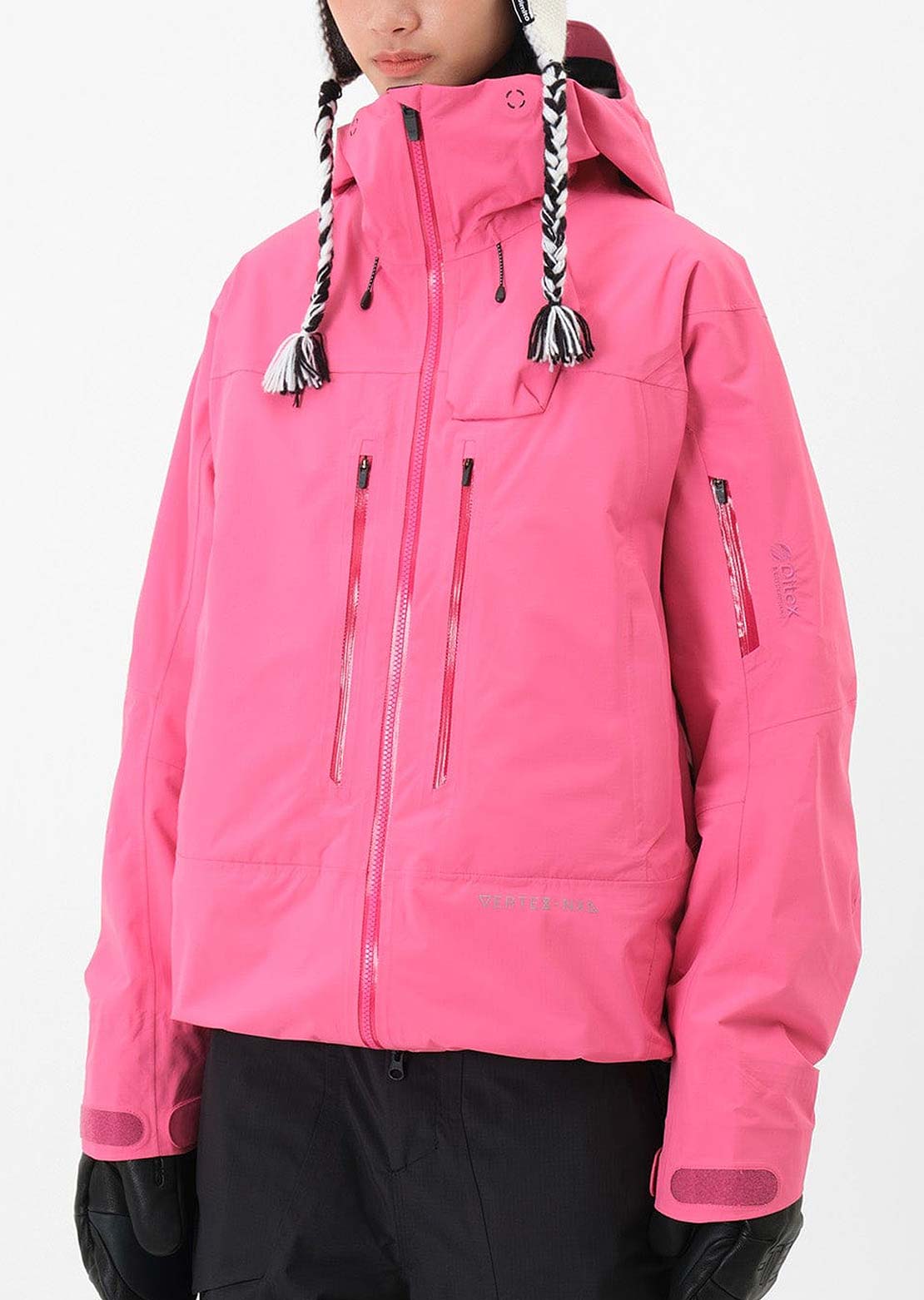 Dimito x Vertex VTX OG 3L Jacket Fuchsia Red