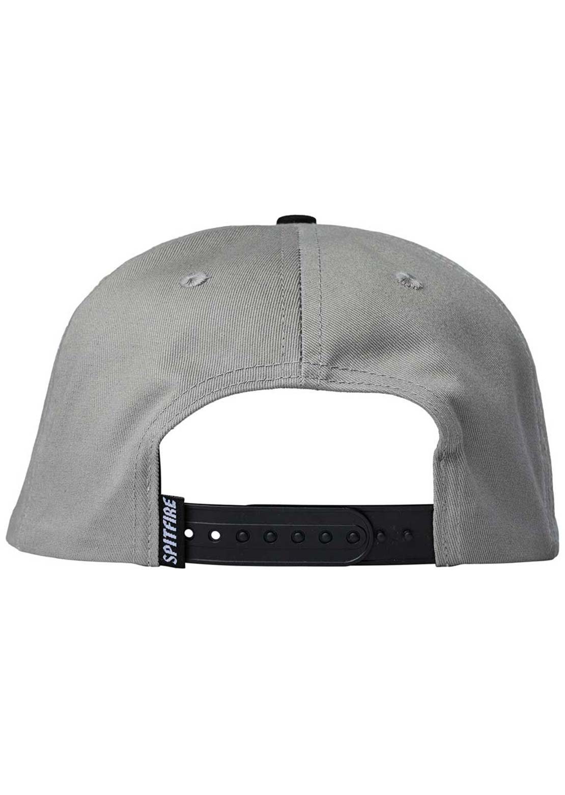 Spitfire Unisex Classic '87 Swirl Patch Snapback Cap Grey/Black