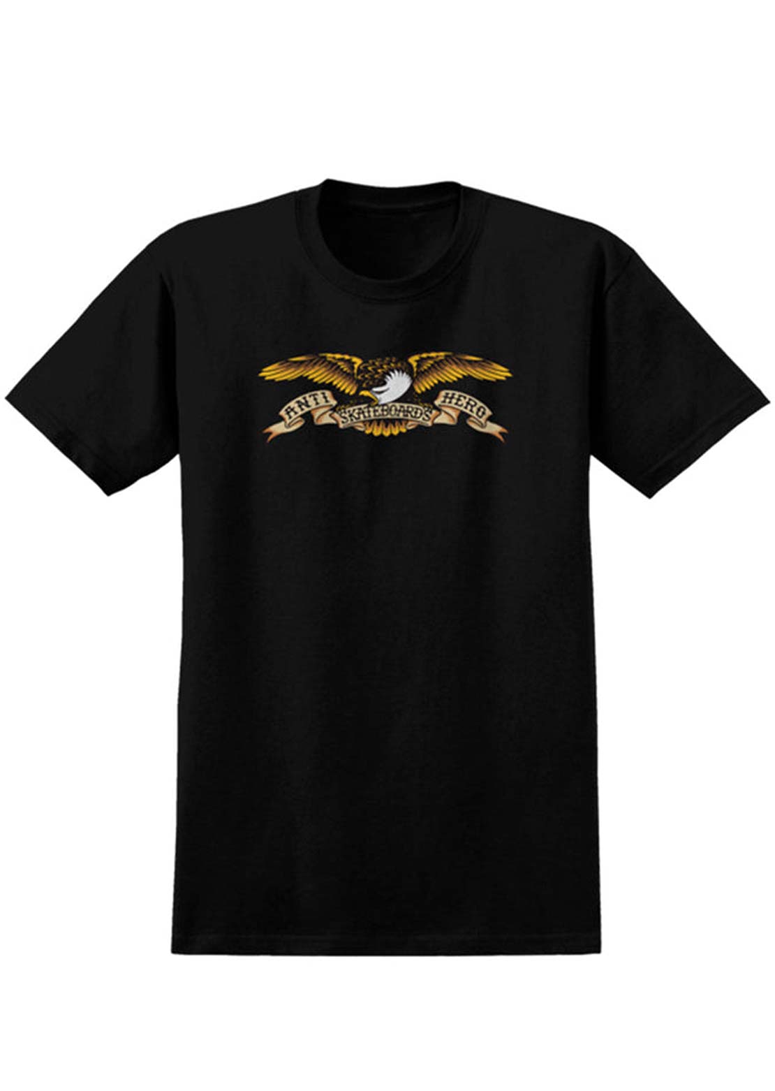 AntiHero Unisex Eagle Ringspun T-shirt Black