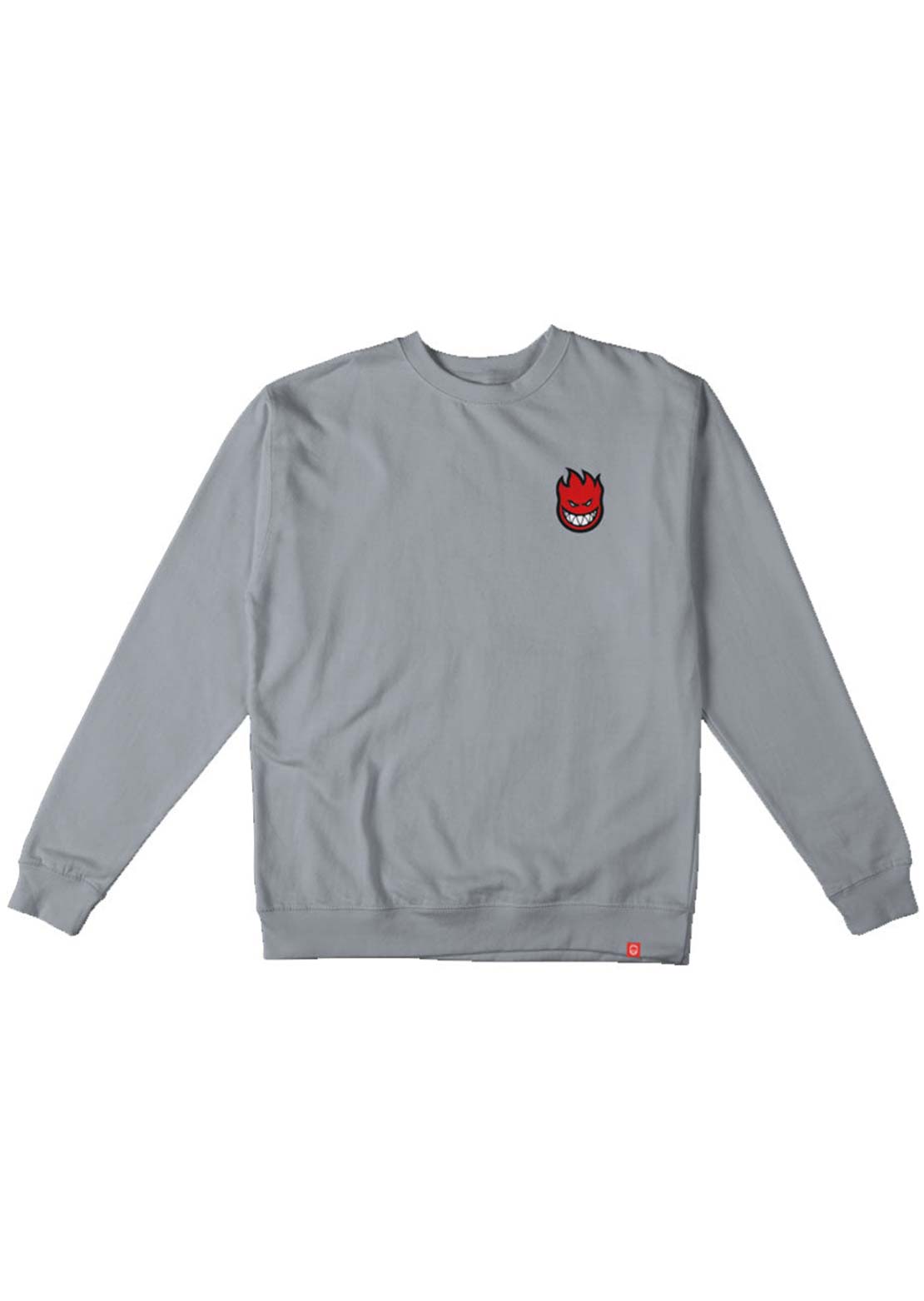 Spitfire Unisex Lil Bighead Fill Crewneck Sweatshirt Cement